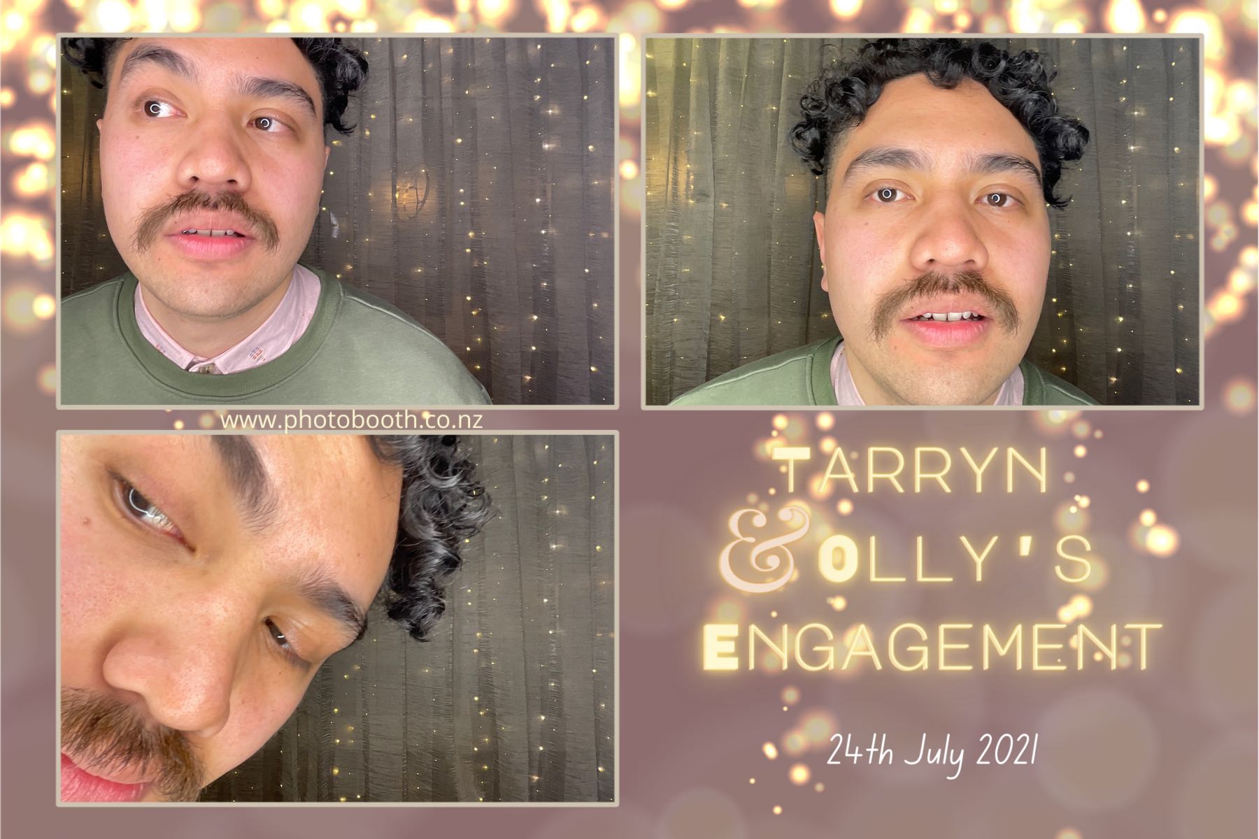 Tarryn & Olly's Engagement | View more photos from the event at gallery.photobooth.co.nz/u/SelfieCentral/Tarryn-Ollys-Engagement