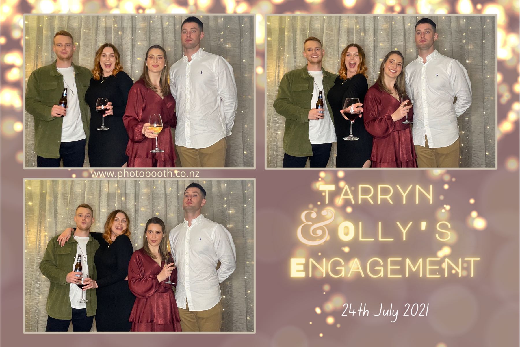 Tarryn & Olly's Engagement | View more photos from the event at gallery.photobooth.co.nz/u/SelfieCentral/Tarryn-Ollys-Engagement