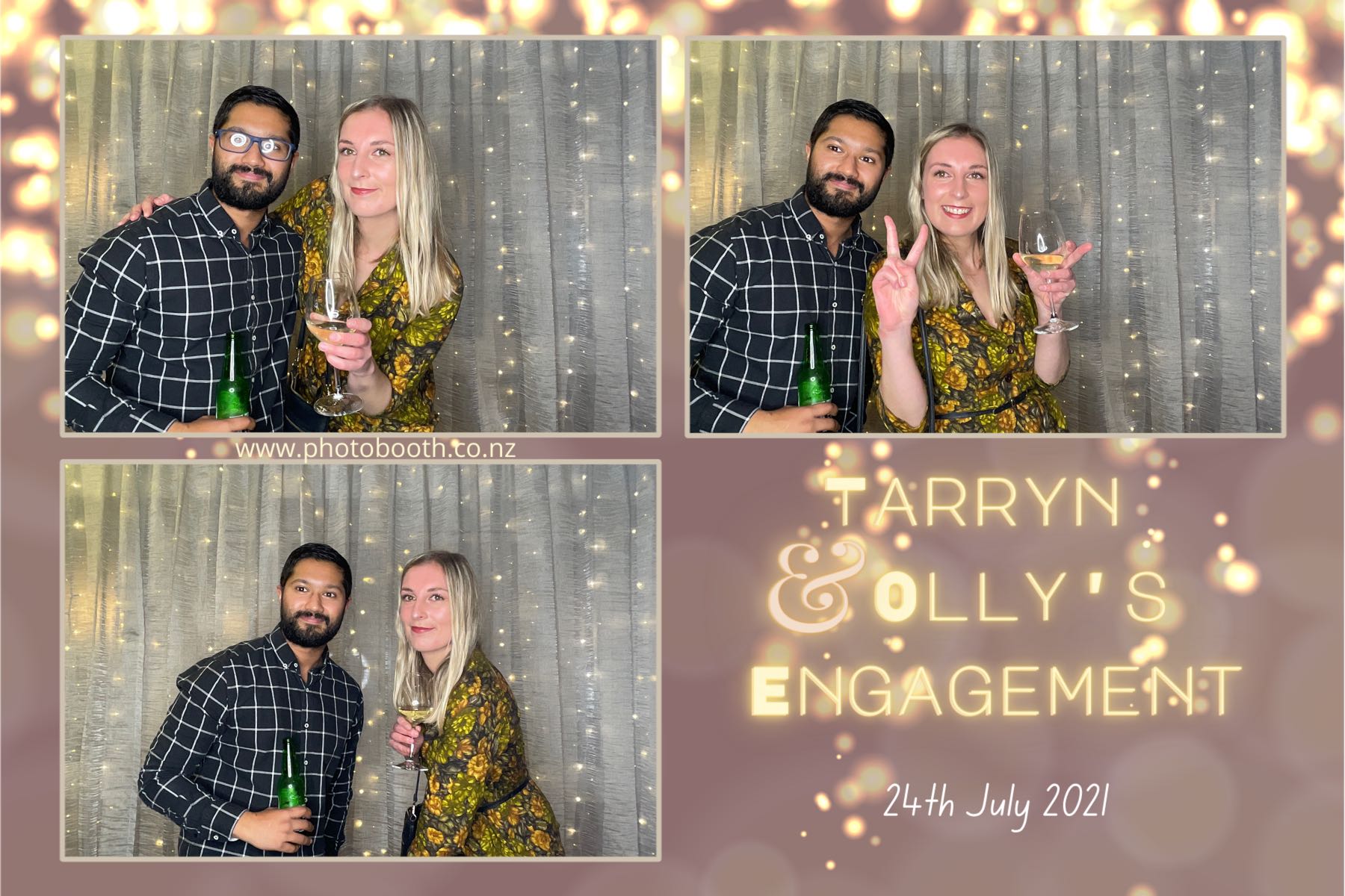 Tarryn & Olly's Engagement | View more photos from the event at gallery.photobooth.co.nz/u/SelfieCentral/Tarryn-Ollys-Engagement
