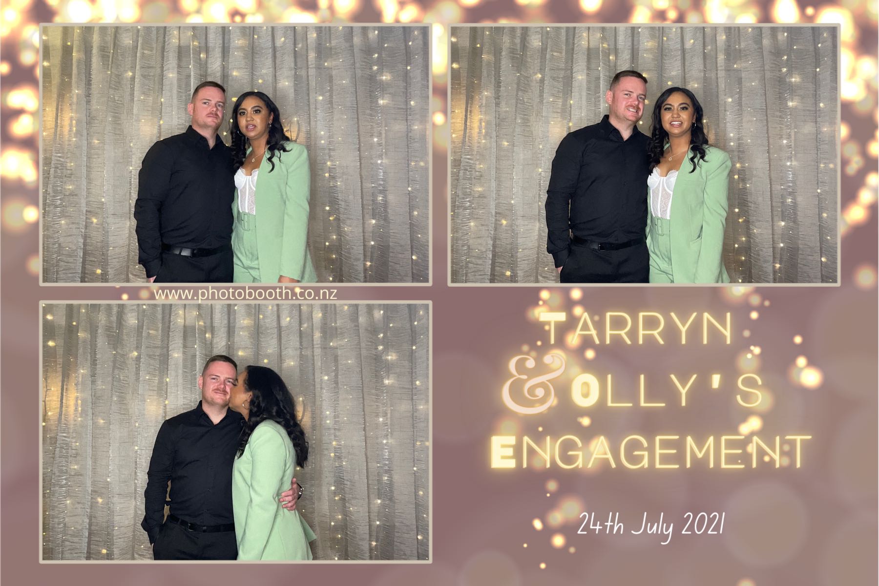 Tarryn & Olly's Engagement | View more photos from the event at gallery.photobooth.co.nz/u/SelfieCentral/Tarryn-Ollys-Engagement