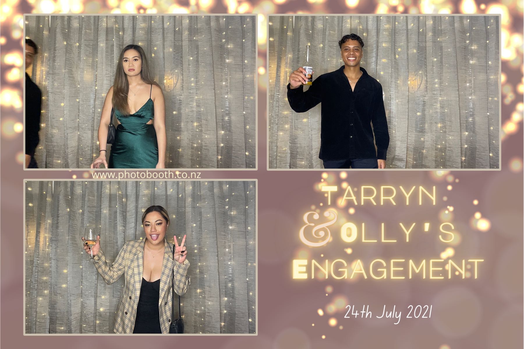 Tarryn & Olly's Engagement | View more photos from the event at gallery.photobooth.co.nz/u/SelfieCentral/Tarryn-Ollys-Engagement