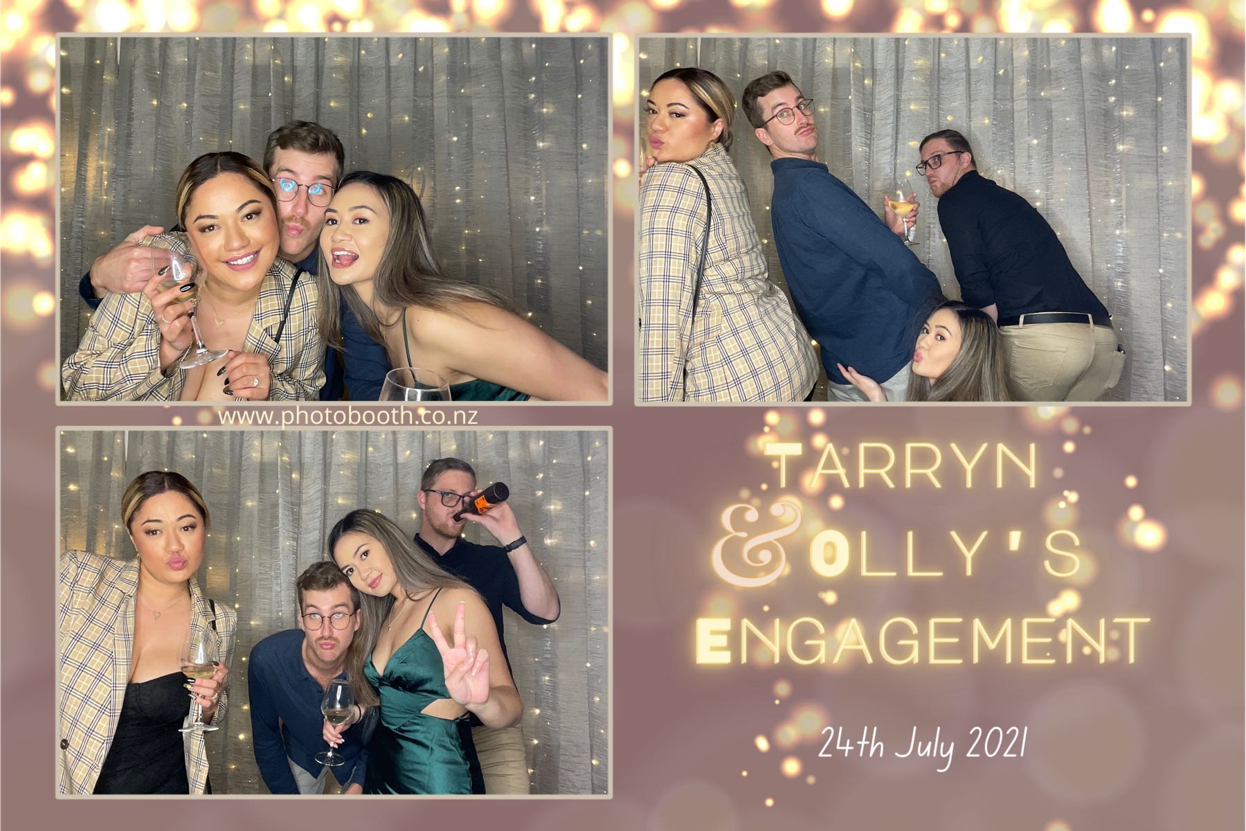 Tarryn & Olly's Engagement | View more photos from the event at gallery.photobooth.co.nz/u/SelfieCentral/Tarryn-Ollys-Engagement