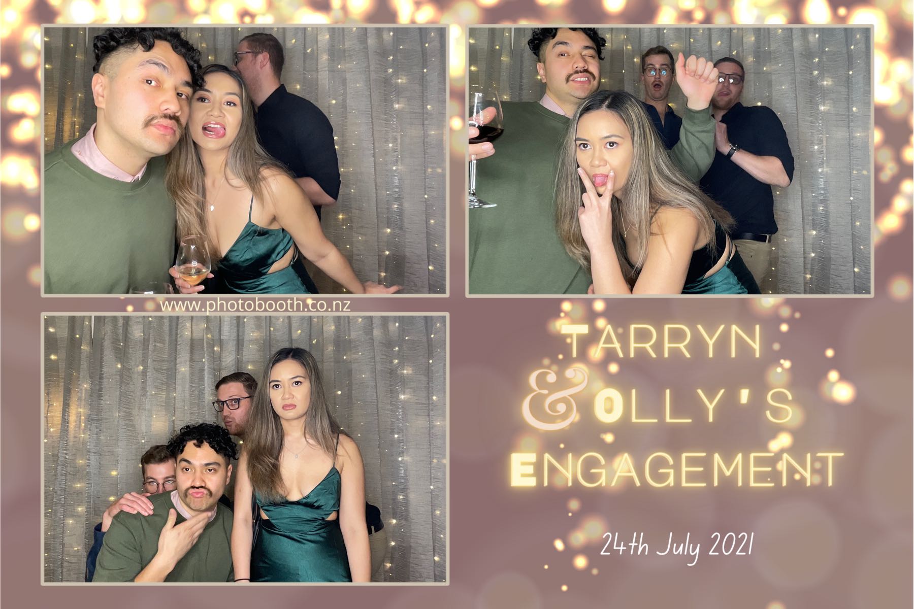 Tarryn & Olly's Engagement | View more photos from the event at gallery.photobooth.co.nz/u/SelfieCentral/Tarryn-Ollys-Engagement