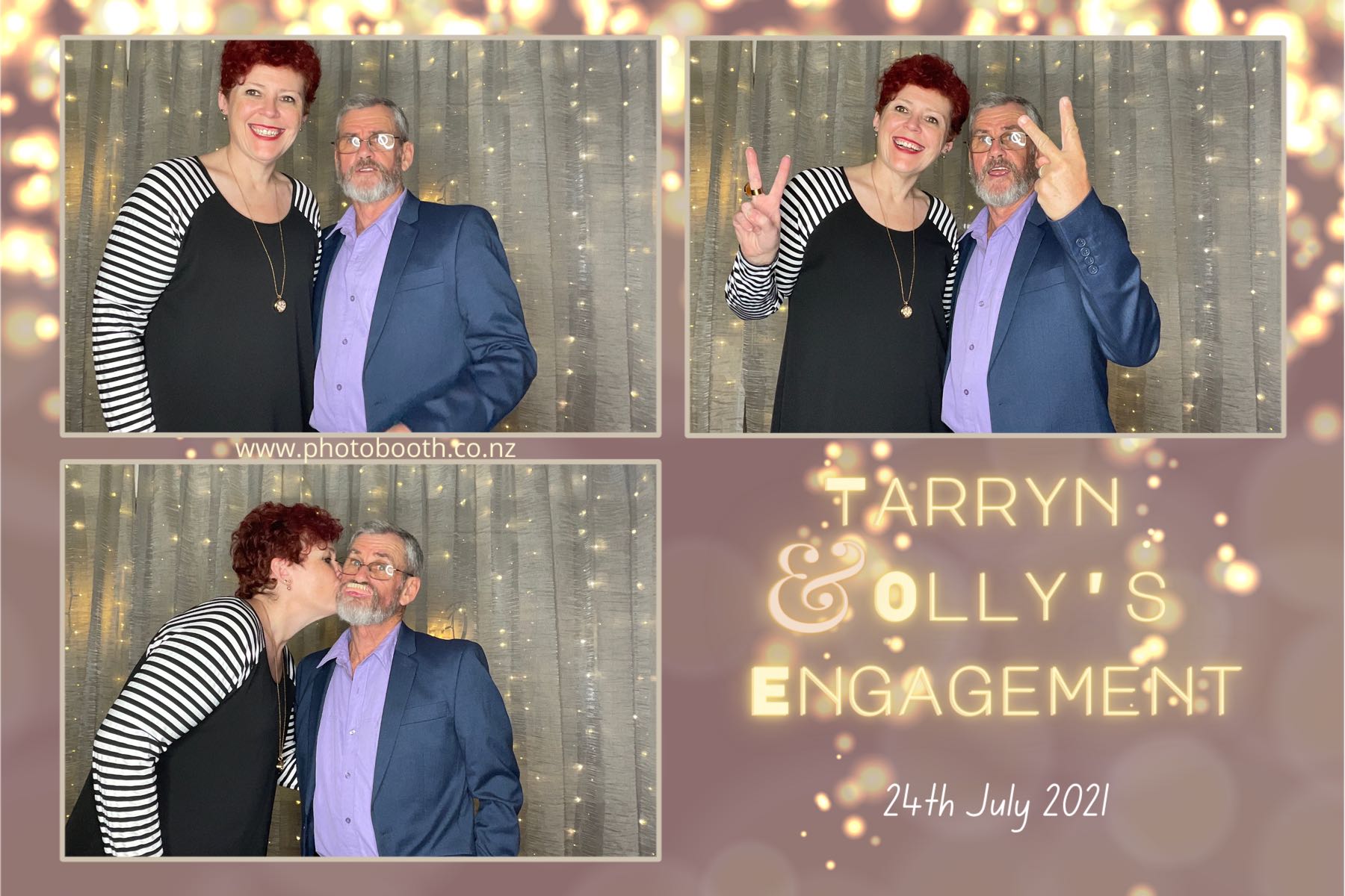 Tarryn & Olly's Engagement | View more photos from the event at gallery.photobooth.co.nz/u/SelfieCentral/Tarryn-Ollys-Engagement