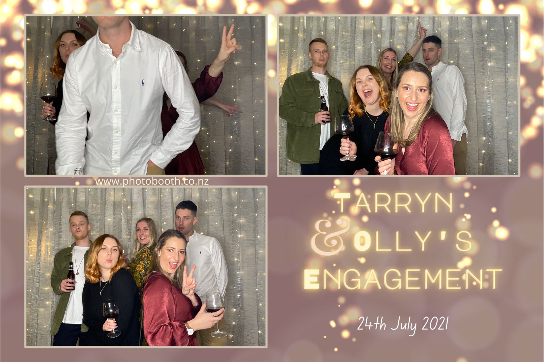 Tarryn & Olly's Engagement | View more photos from the event at gallery.photobooth.co.nz/u/SelfieCentral/Tarryn-Ollys-Engagement