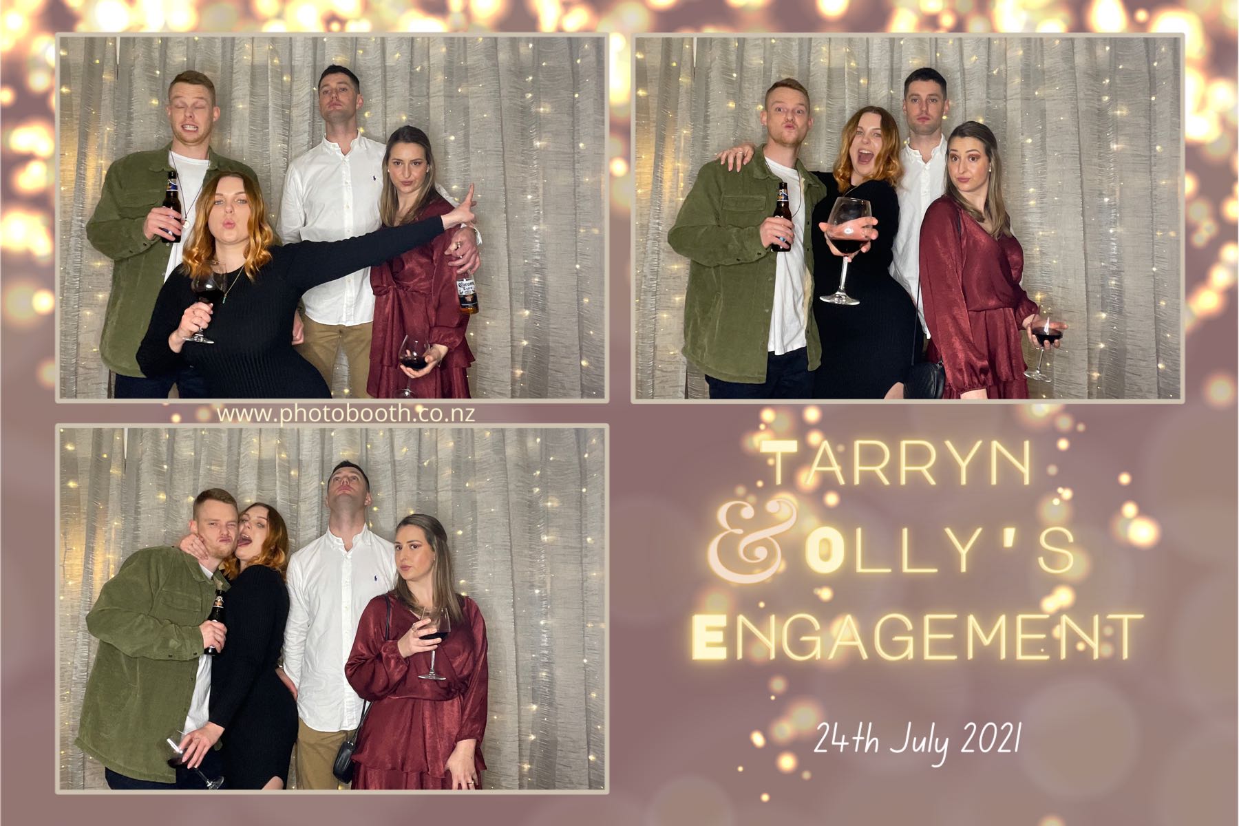 Tarryn & Olly's Engagement | View more photos from the event at gallery.photobooth.co.nz/u/SelfieCentral/Tarryn-Ollys-Engagement