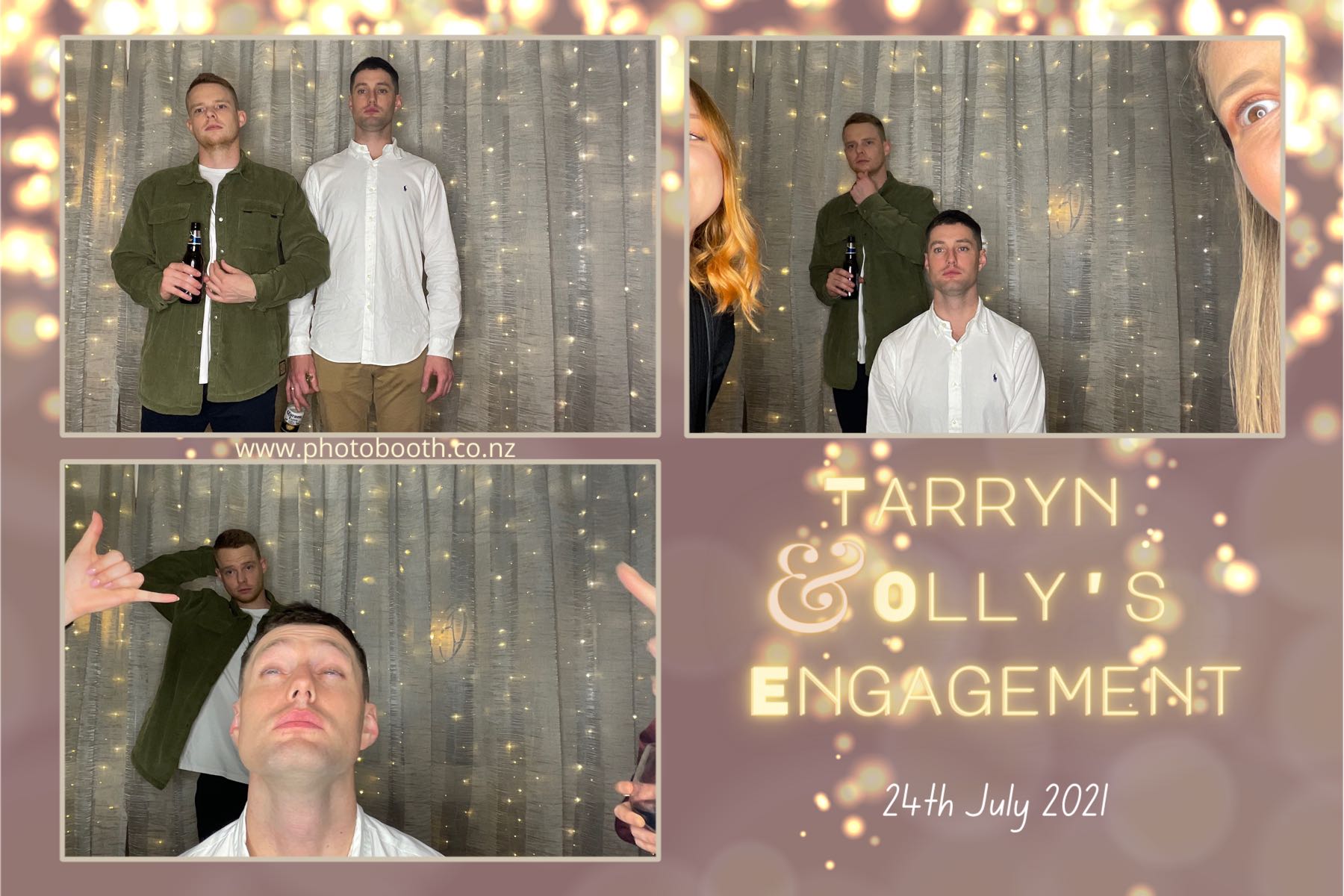 Tarryn & Olly's Engagement | View more photos from the event at gallery.photobooth.co.nz/u/SelfieCentral/Tarryn-Ollys-Engagement