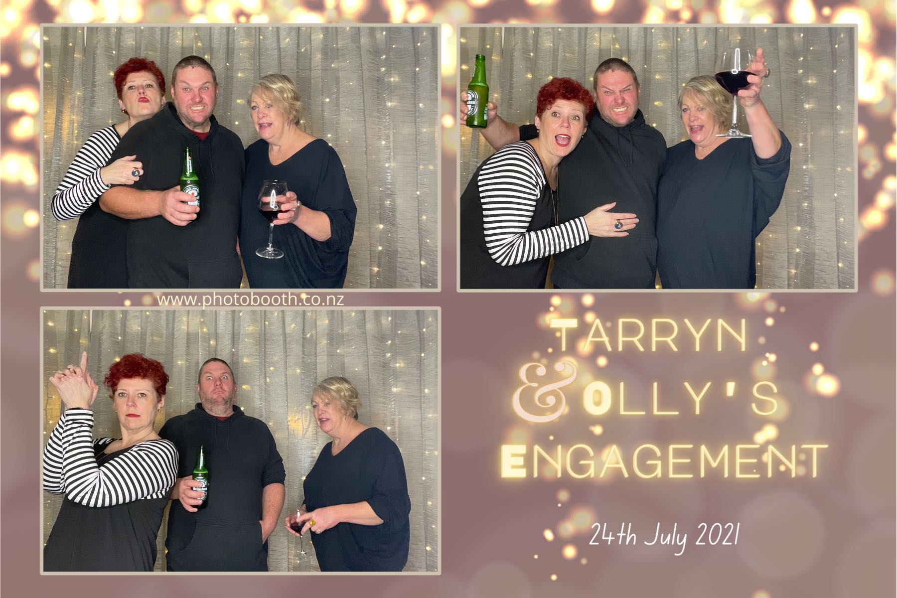 Tarryn & Olly's Engagement | View more photos from the event at gallery.photobooth.co.nz/u/SelfieCentral/Tarryn-Ollys-Engagement