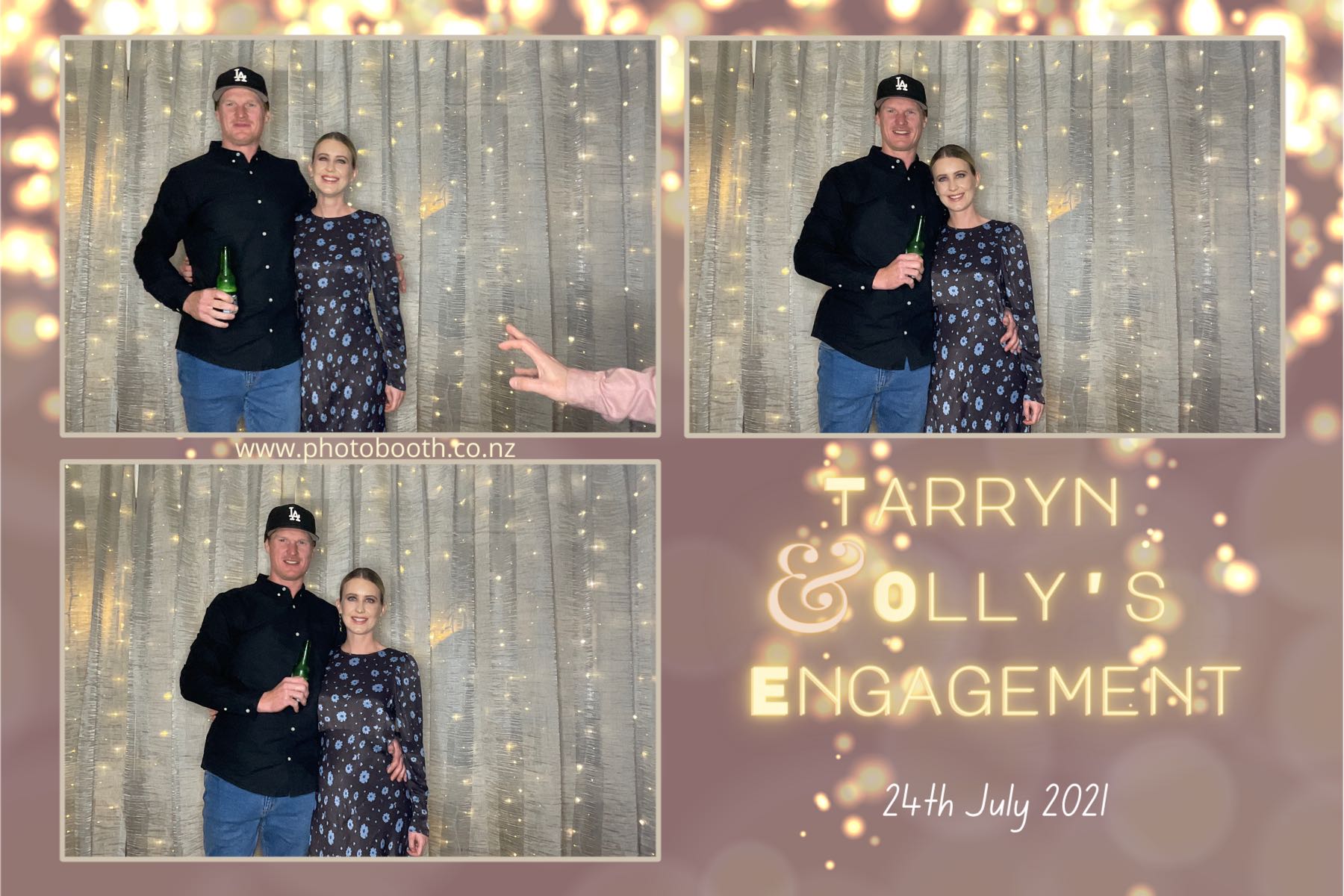 Tarryn & Olly's Engagement | View more photos from the event at gallery.photobooth.co.nz/u/SelfieCentral/Tarryn-Ollys-Engagement