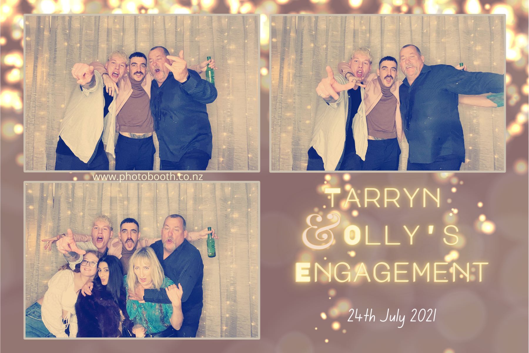 Tarryn & Olly's Engagement | View more photos from the event at gallery.photobooth.co.nz/u/SelfieCentral/Tarryn-Ollys-Engagement