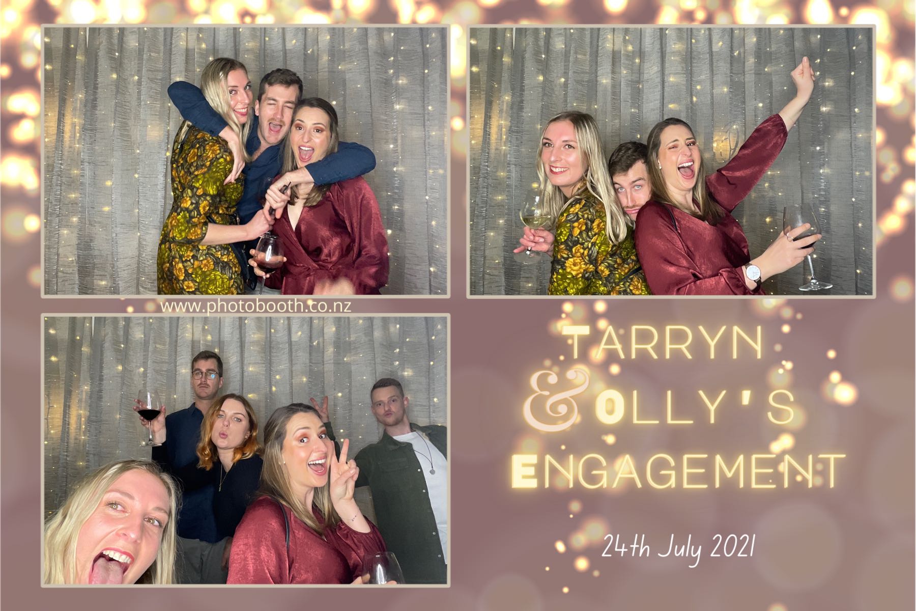 Tarryn & Olly's Engagement | View more photos from the event at gallery.photobooth.co.nz/u/SelfieCentral/Tarryn-Ollys-Engagement