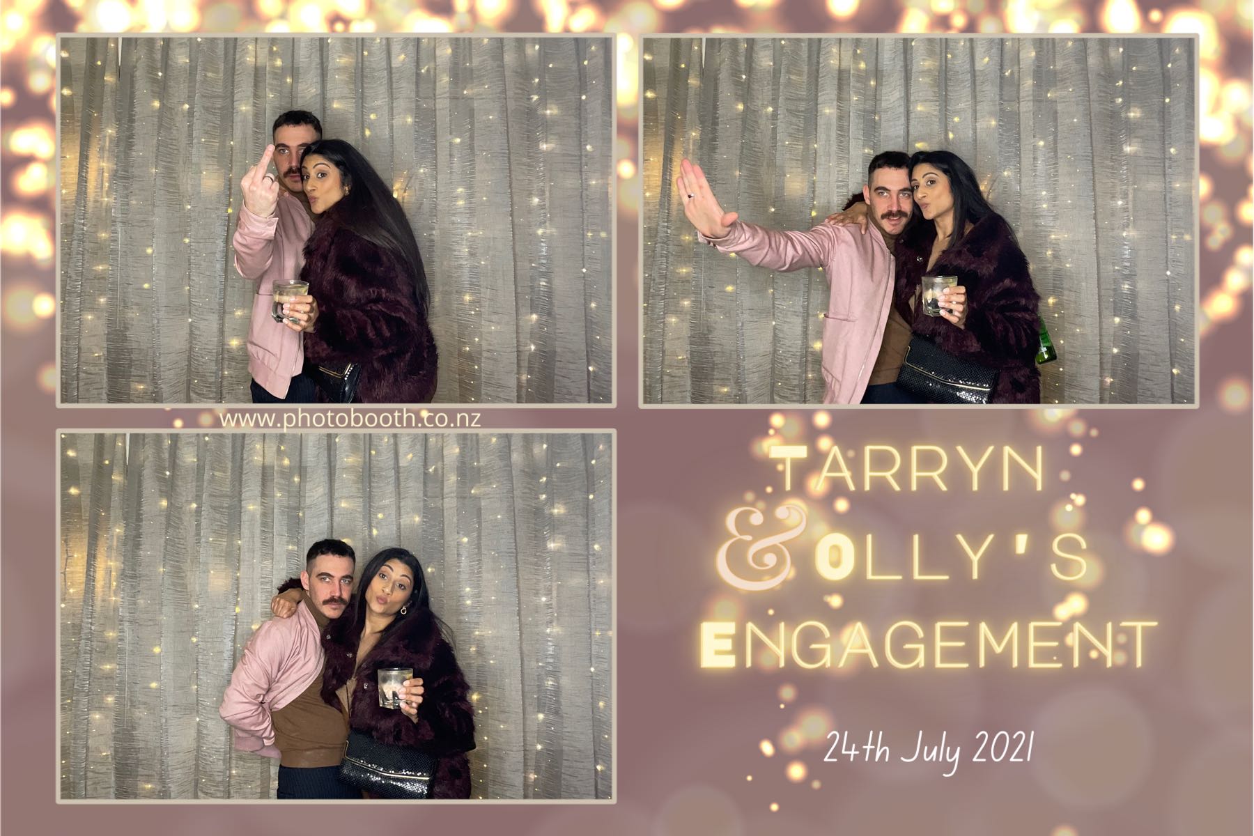 Tarryn & Olly's Engagement | View more photos from the event at gallery.photobooth.co.nz/u/SelfieCentral/Tarryn-Ollys-Engagement