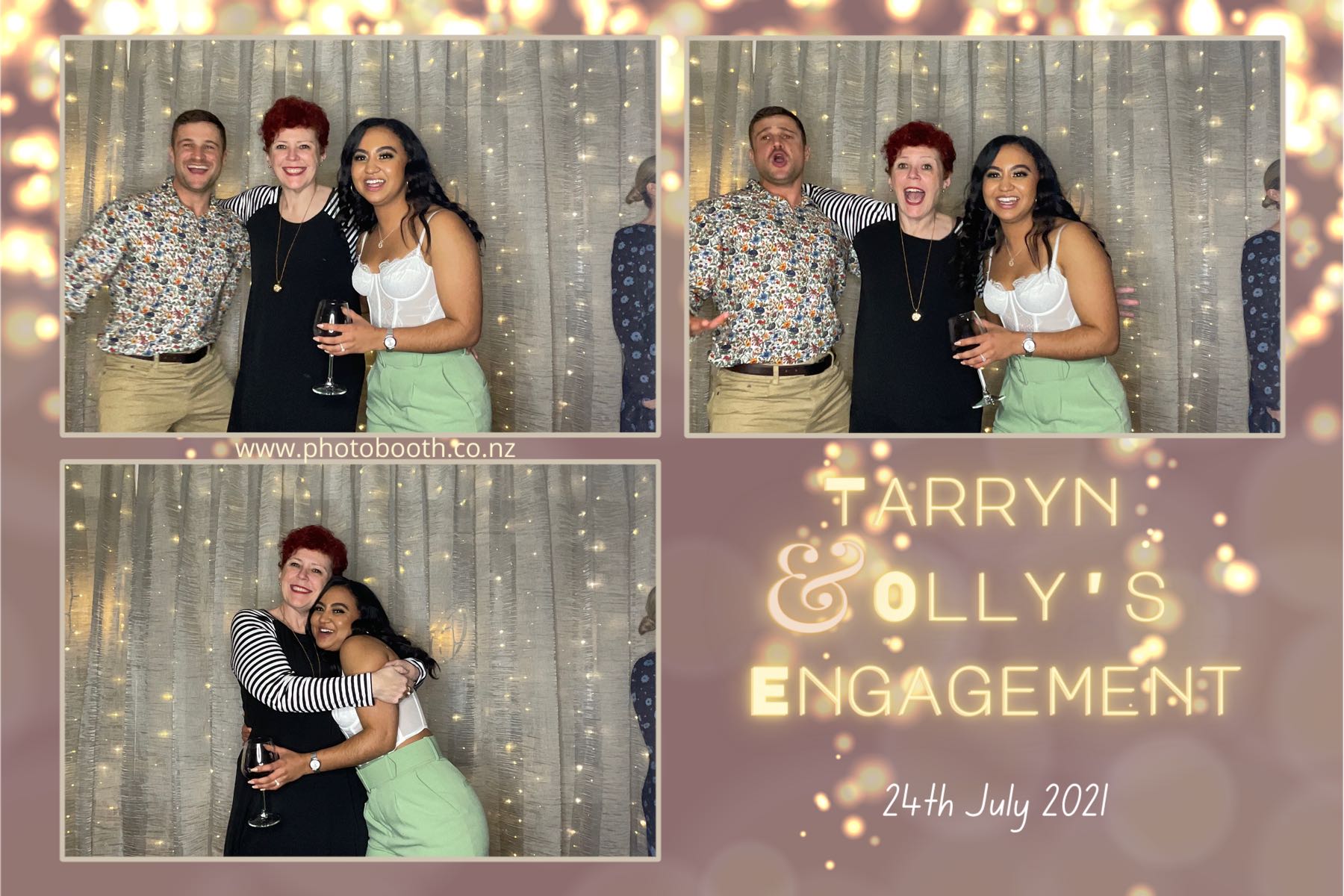 Tarryn & Olly's Engagement | View more photos from the event at gallery.photobooth.co.nz/u/SelfieCentral/Tarryn-Ollys-Engagement