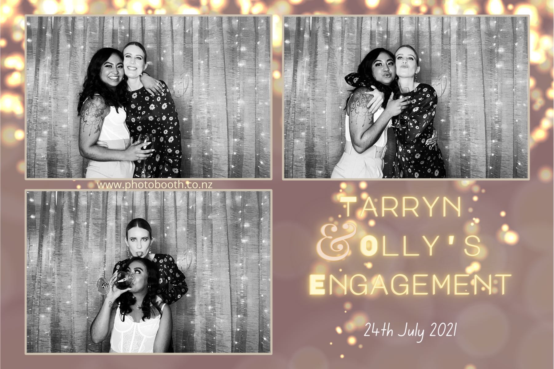 Tarryn & Olly's Engagement | View more photos from the event at gallery.photobooth.co.nz/u/SelfieCentral/Tarryn-Ollys-Engagement