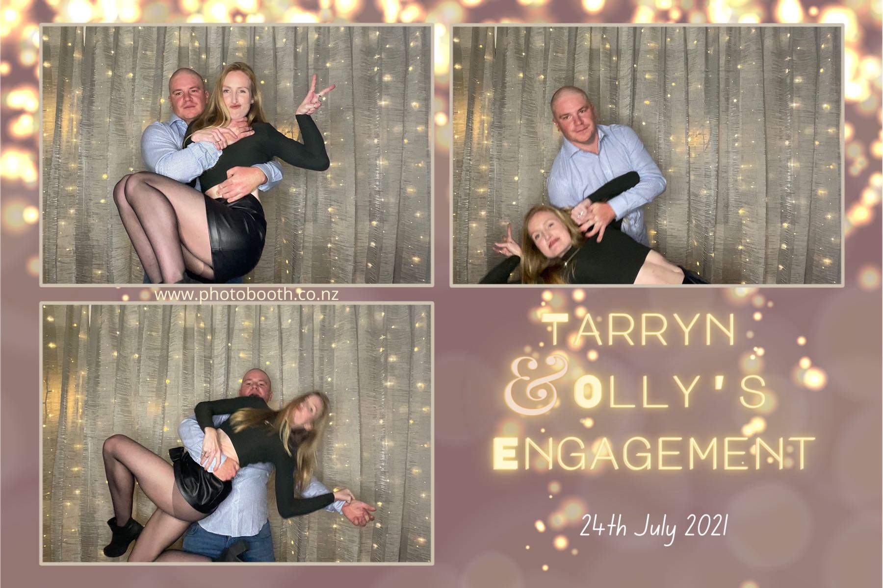 Tarryn & Olly's Engagement | View more photos from the event at gallery.photobooth.co.nz/u/SelfieCentral/Tarryn-Ollys-Engagement