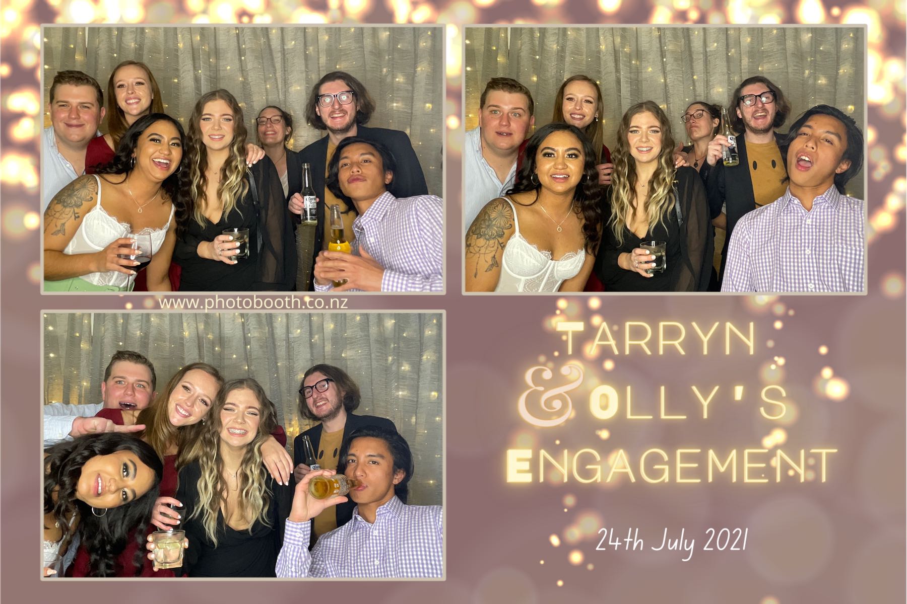 Tarryn & Olly's Engagement | View more photos from the event at gallery.photobooth.co.nz/u/SelfieCentral/Tarryn-Ollys-Engagement