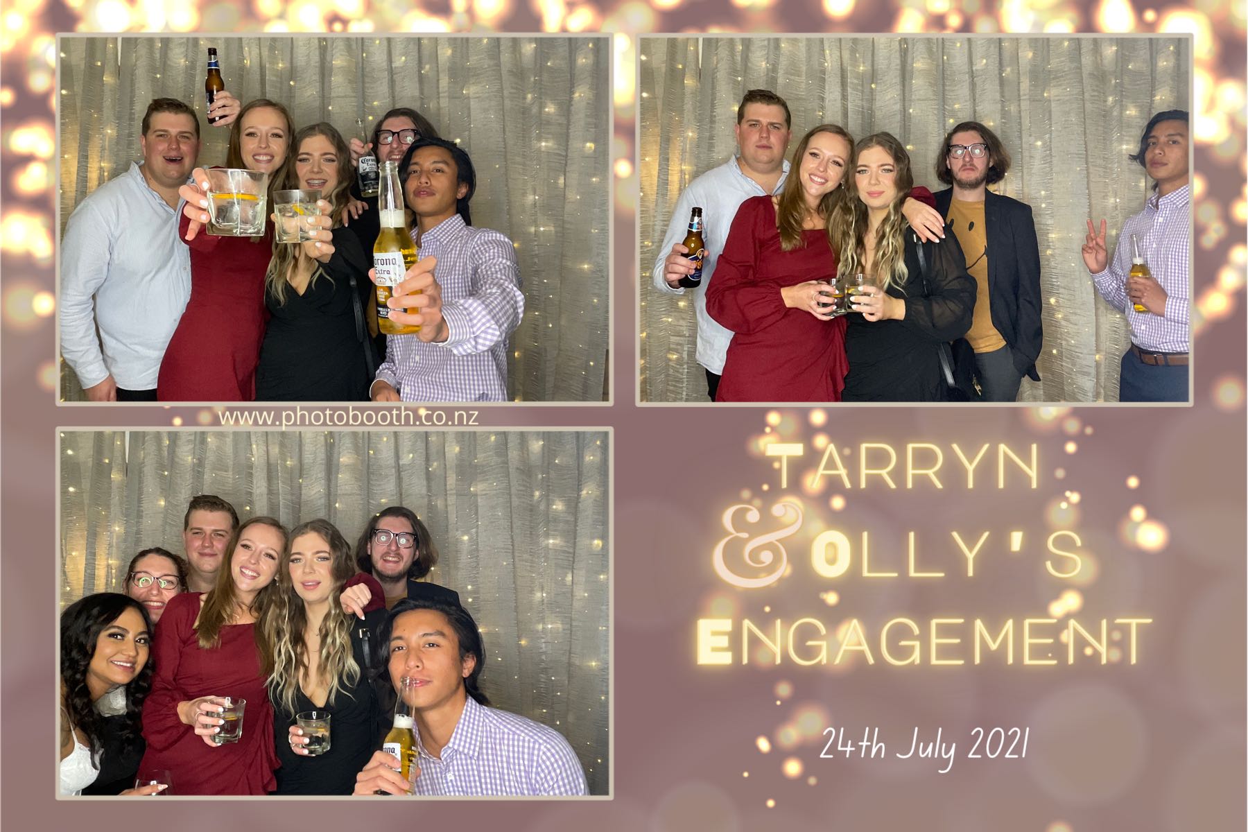 Tarryn & Olly's Engagement | View more photos from the event at gallery.photobooth.co.nz/u/SelfieCentral/Tarryn-Ollys-Engagement