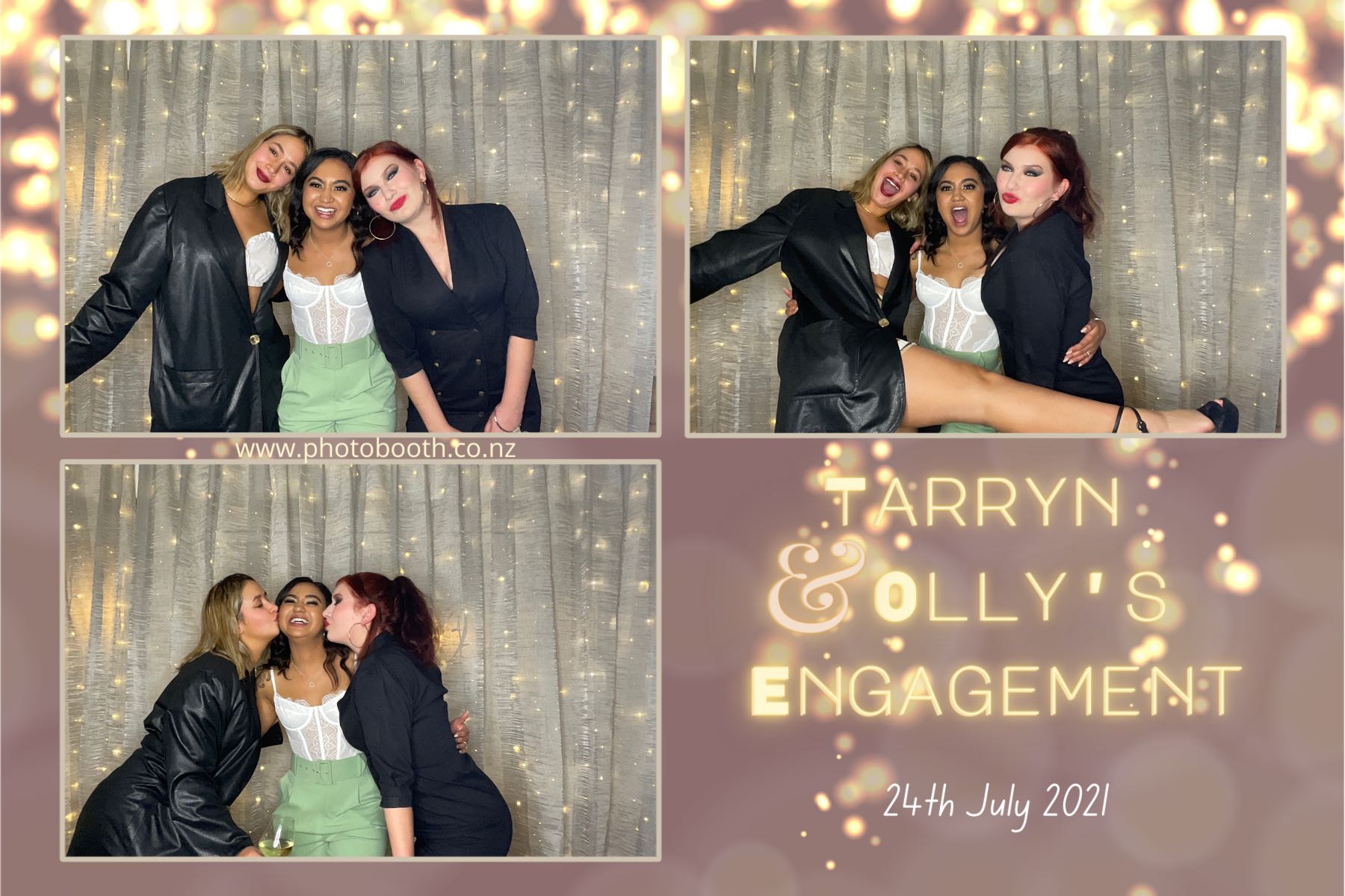 Tarryn & Olly's Engagement | View more photos from the event at gallery.photobooth.co.nz/u/SelfieCentral/Tarryn-Ollys-Engagement