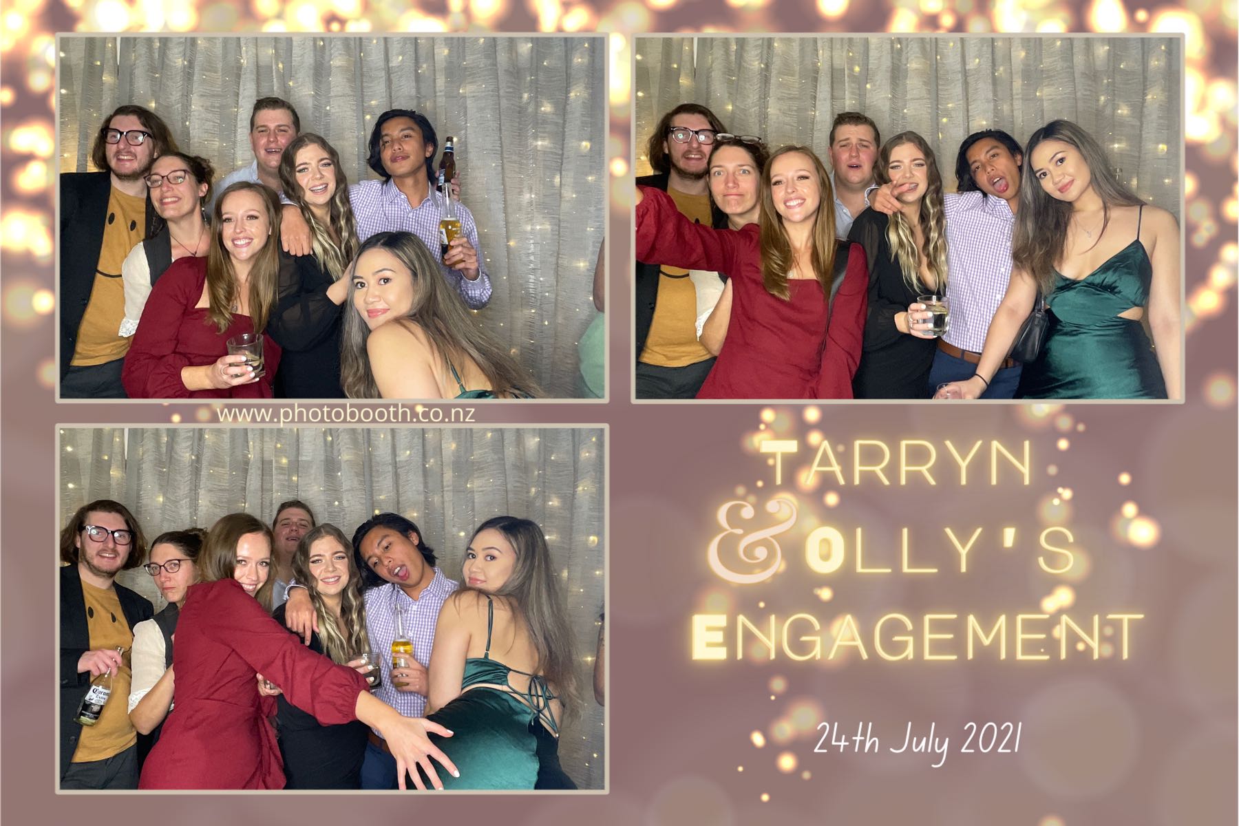 Tarryn & Olly's Engagement | View more photos from the event at gallery.photobooth.co.nz/u/SelfieCentral/Tarryn-Ollys-Engagement