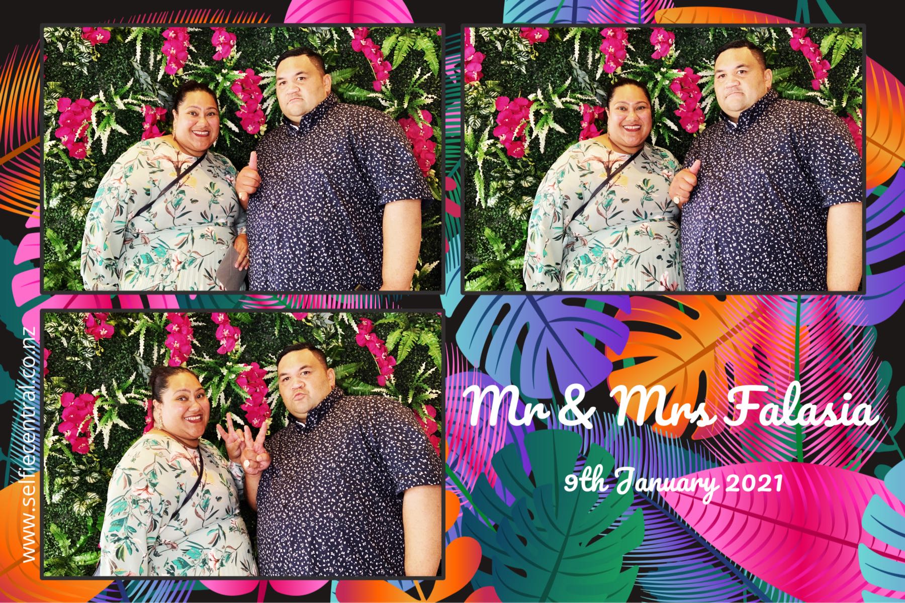Tyrone & Matilda's wedding | View more photos from the event at gallery.photobooth.co.nz/u/SelfieCentral/Tyrone-Matildas-wedding