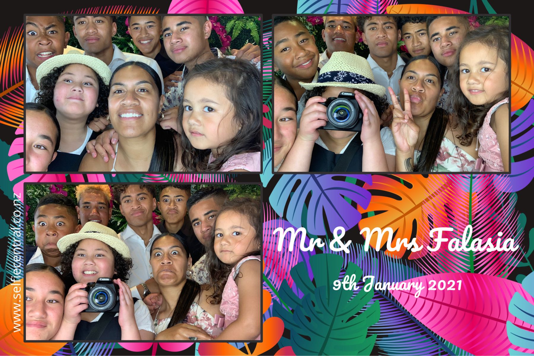 Tyrone & Matilda's wedding | View more photos from the event at gallery.photobooth.co.nz/u/SelfieCentral/Tyrone-Matildas-wedding