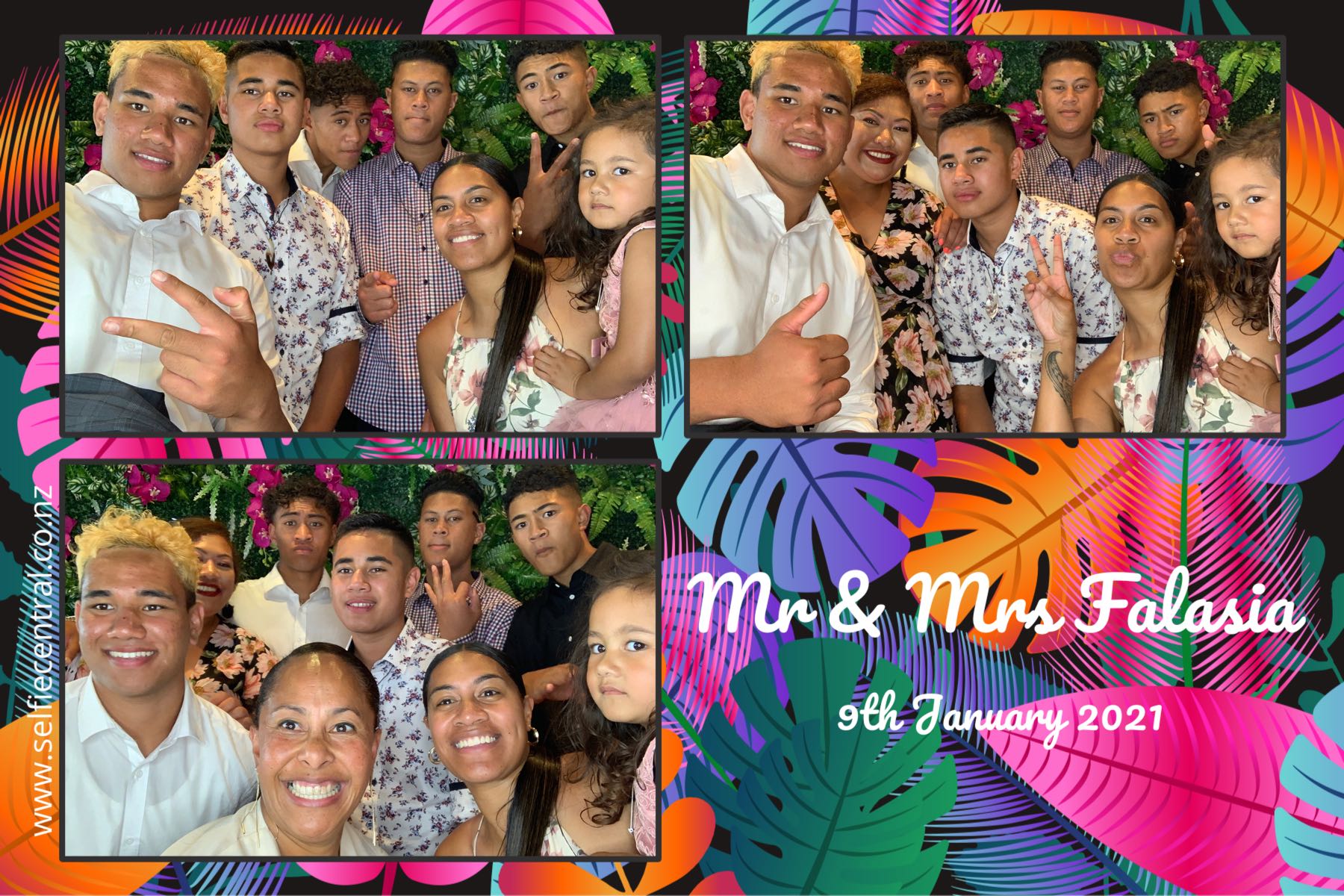 Tyrone & Matilda's wedding | View more photos from the event at gallery.photobooth.co.nz/u/SelfieCentral/Tyrone-Matildas-wedding