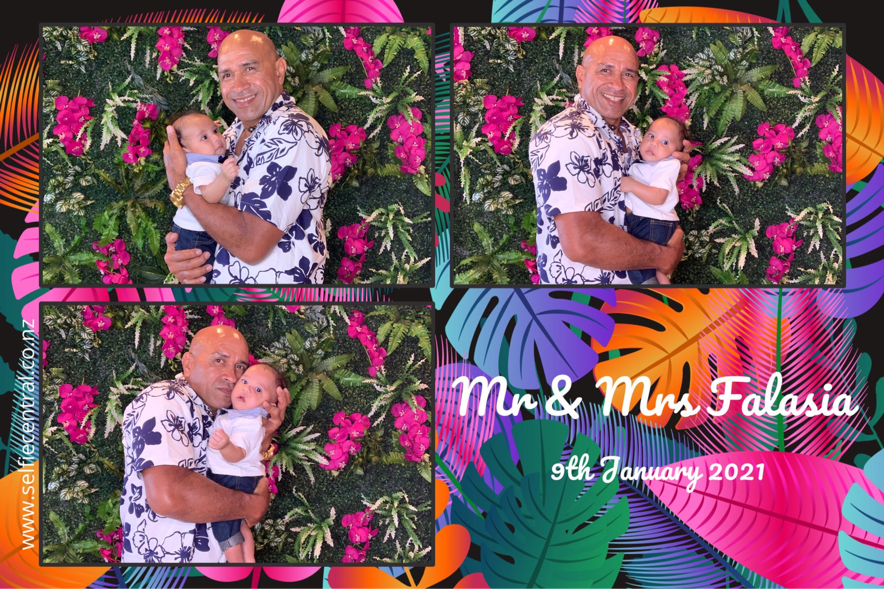 Tyrone & Matilda's wedding | View more photos from the event at gallery.photobooth.co.nz/u/SelfieCentral/Tyrone-Matildas-wedding