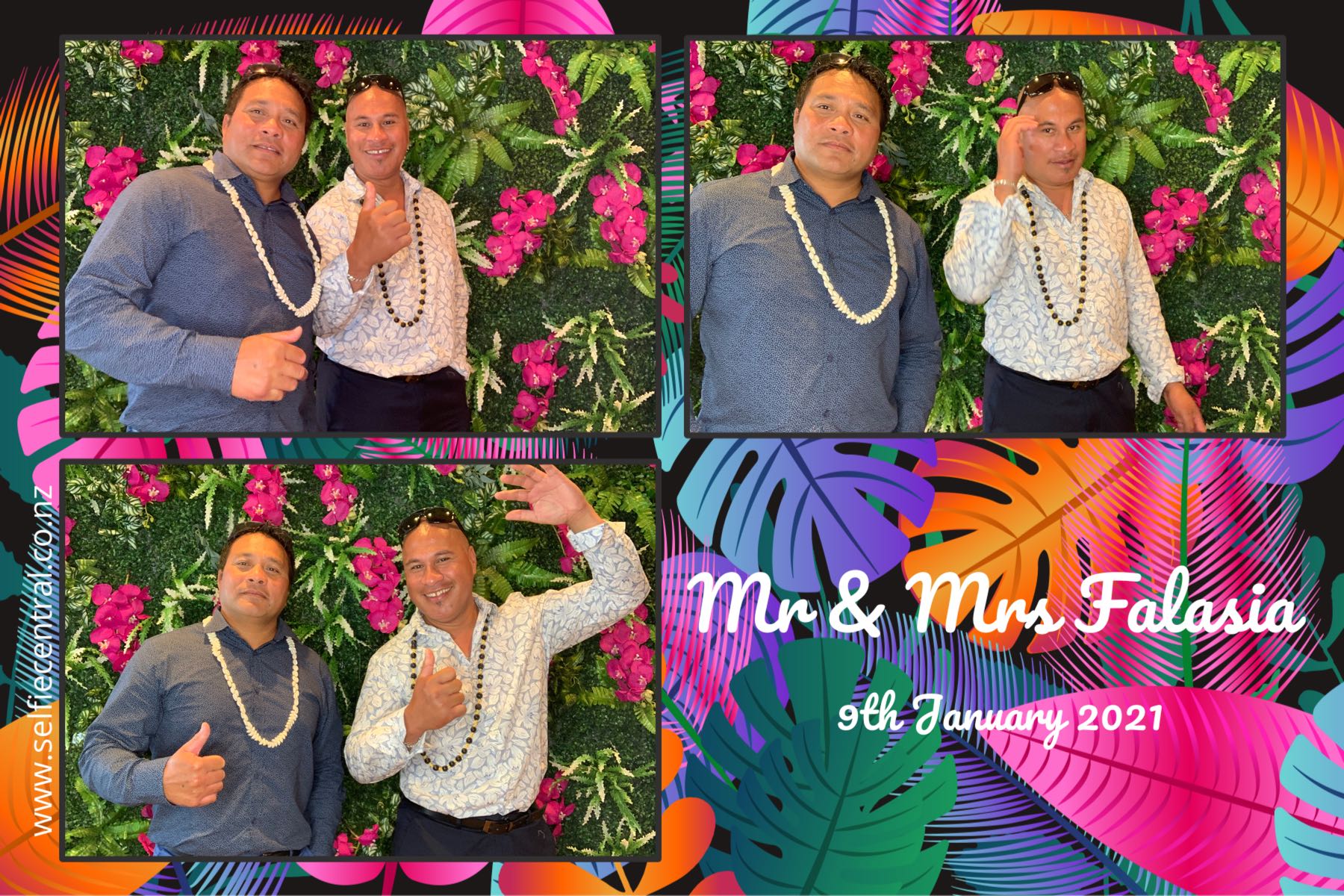 Tyrone & Matilda's wedding | View more photos from the event at gallery.photobooth.co.nz/u/SelfieCentral/Tyrone-Matildas-wedding