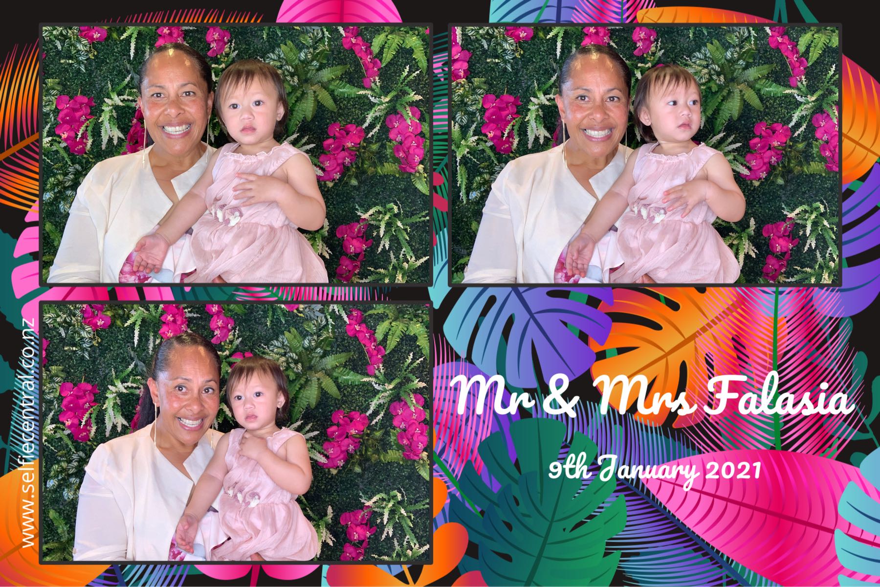 Tyrone & Matilda's wedding | View more photos from the event at gallery.photobooth.co.nz/u/SelfieCentral/Tyrone-Matildas-wedding