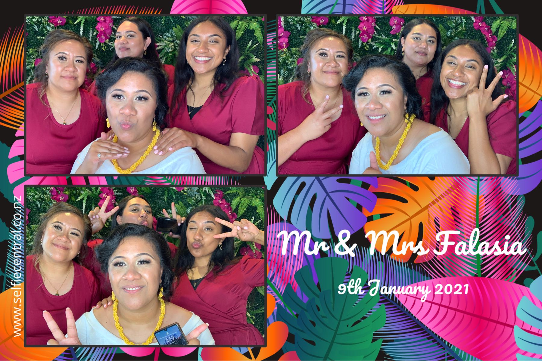 Tyrone & Matilda's wedding | View more photos from the event at gallery.photobooth.co.nz/u/SelfieCentral/Tyrone-Matildas-wedding