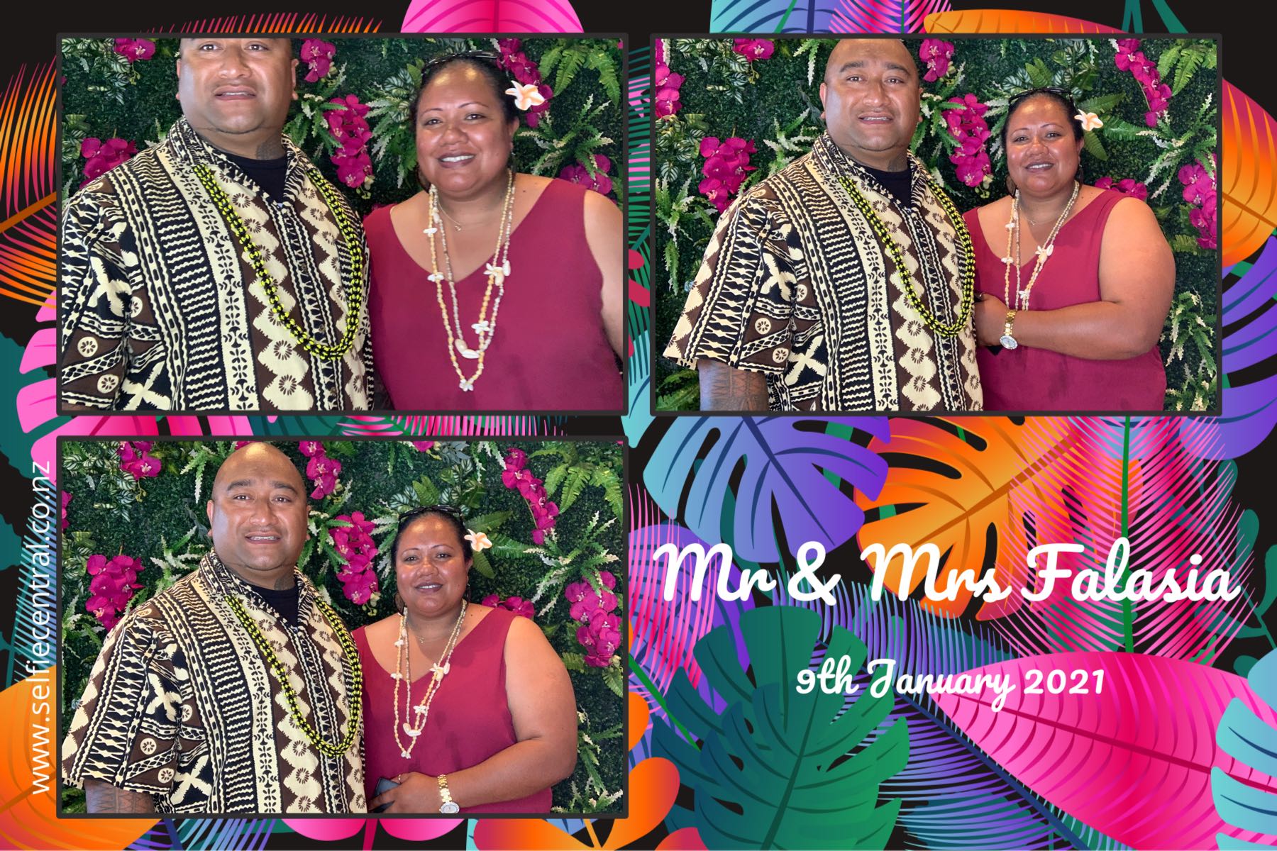 Tyrone & Matilda's wedding | View more photos from the event at gallery.photobooth.co.nz/u/SelfieCentral/Tyrone-Matildas-wedding