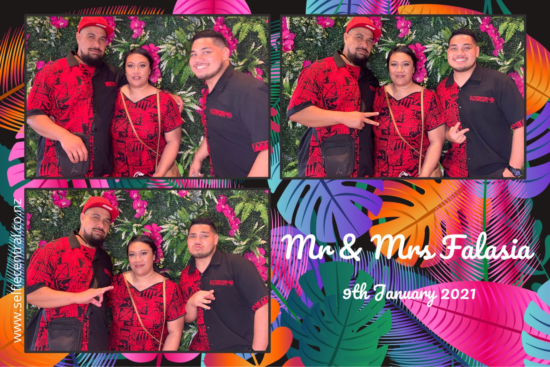 Tyrone & Matilda's wedding | View more photos from the event at gallery.photobooth.co.nz/u/SelfieCentral/Tyrone-Matildas-wedding