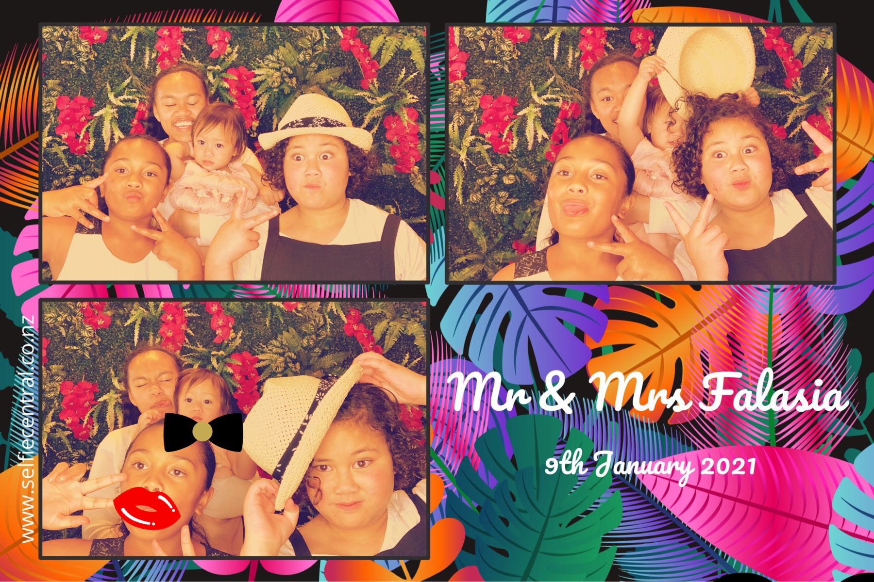Tyrone & Matilda's wedding | View more photos from the event at gallery.photobooth.co.nz/u/SelfieCentral/Tyrone-Matildas-wedding