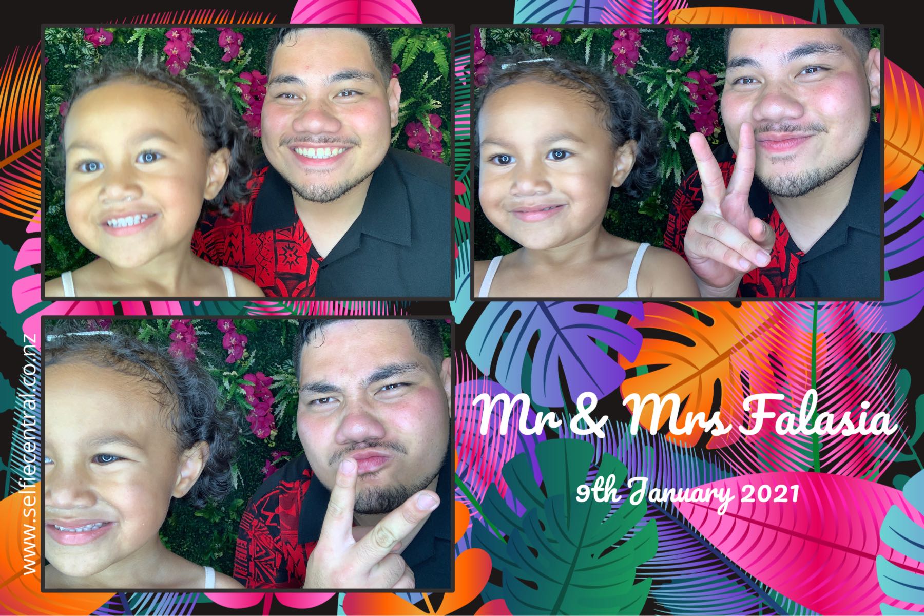 Tyrone & Matilda's wedding | View more photos from the event at gallery.photobooth.co.nz/u/SelfieCentral/Tyrone-Matildas-wedding