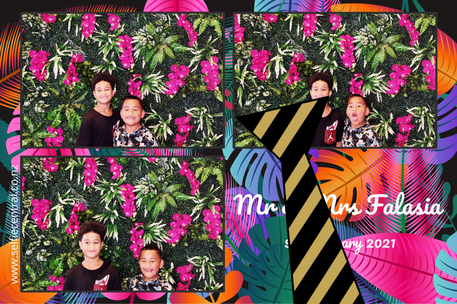 Tyrone & Matilda's wedding | View more photos from the event at gallery.photobooth.co.nz/u/SelfieCentral/Tyrone-Matildas-wedding
