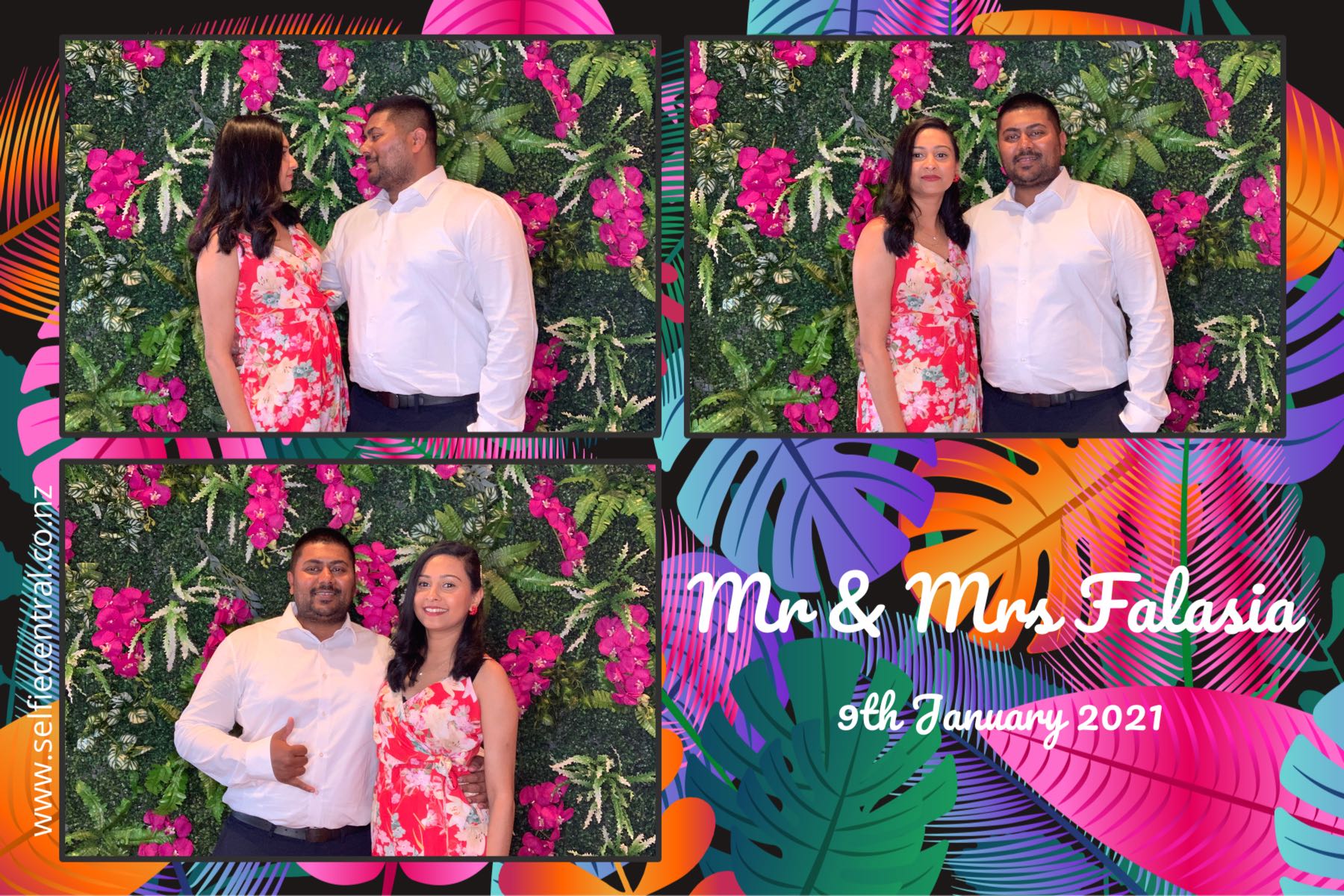 Tyrone & Matilda's wedding | View more photos from the event at gallery.photobooth.co.nz/u/SelfieCentral/Tyrone-Matildas-wedding