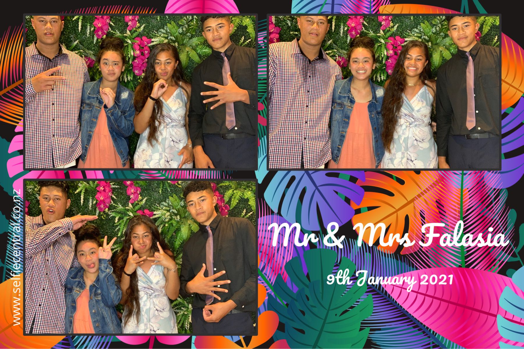 Tyrone & Matilda's wedding | View more photos from the event at gallery.photobooth.co.nz/u/SelfieCentral/Tyrone-Matildas-wedding