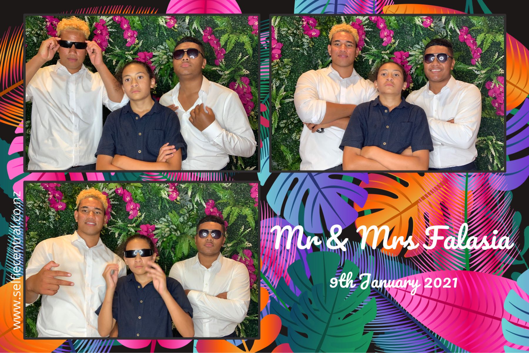 Tyrone & Matilda's wedding | View more photos from the event at gallery.photobooth.co.nz/u/SelfieCentral/Tyrone-Matildas-wedding