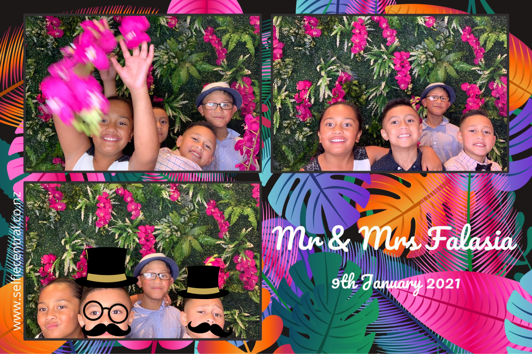 Tyrone & Matilda's wedding | View more photos from the event at gallery.photobooth.co.nz/u/SelfieCentral/Tyrone-Matildas-wedding