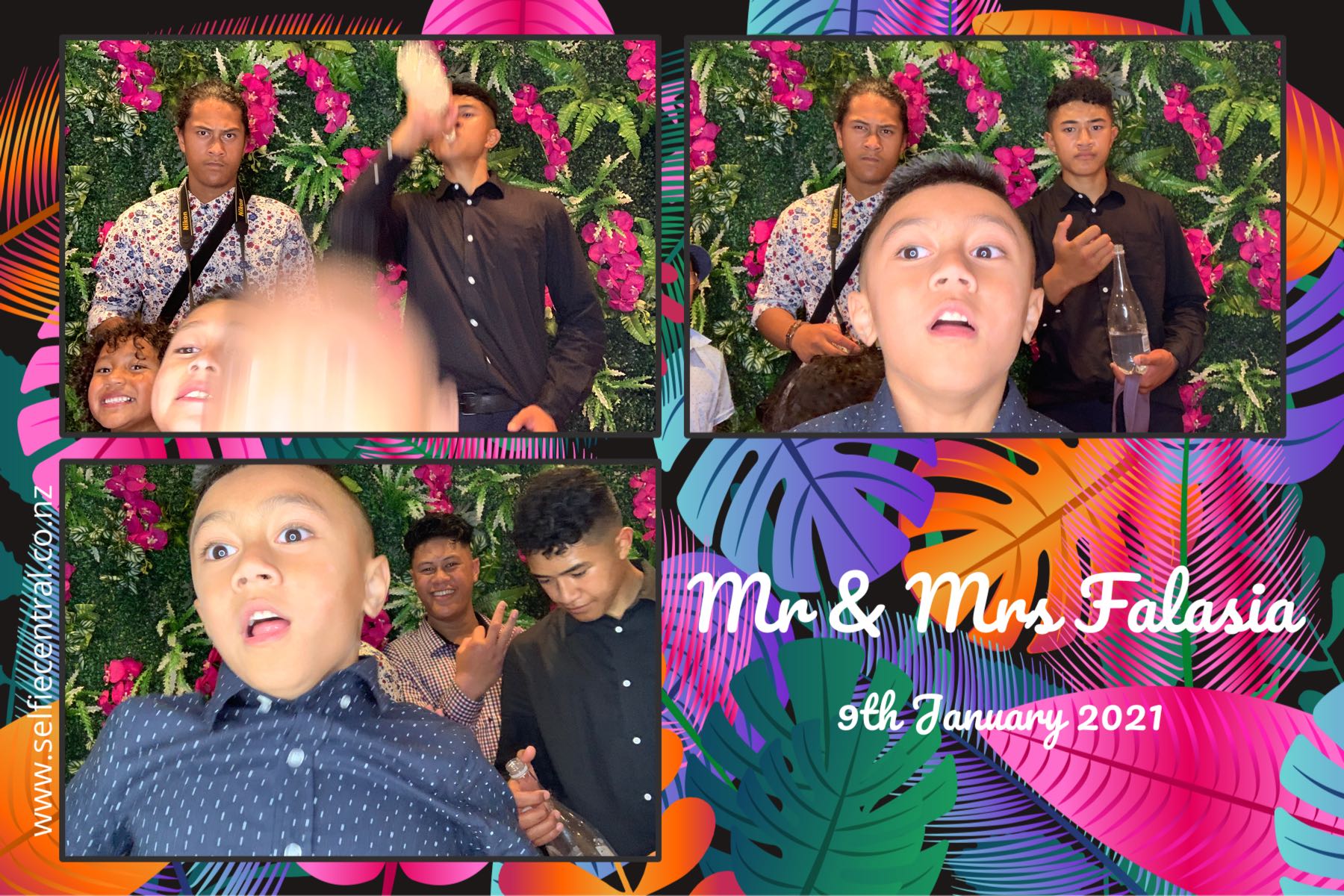 Tyrone & Matilda's wedding | View more photos from the event at gallery.photobooth.co.nz/u/SelfieCentral/Tyrone-Matildas-wedding