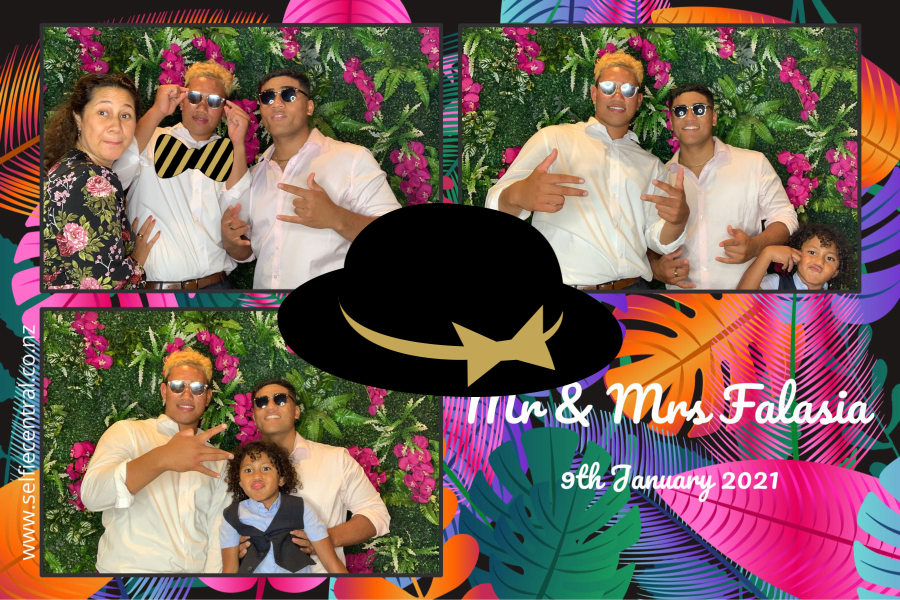 Tyrone & Matilda's wedding | View more photos from the event at gallery.photobooth.co.nz/u/SelfieCentral/Tyrone-Matildas-wedding
