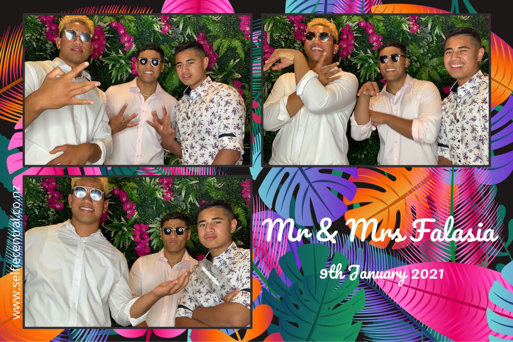 Tyrone & Matilda's wedding | View more photos from the event at gallery.photobooth.co.nz/u/SelfieCentral/Tyrone-Matildas-wedding