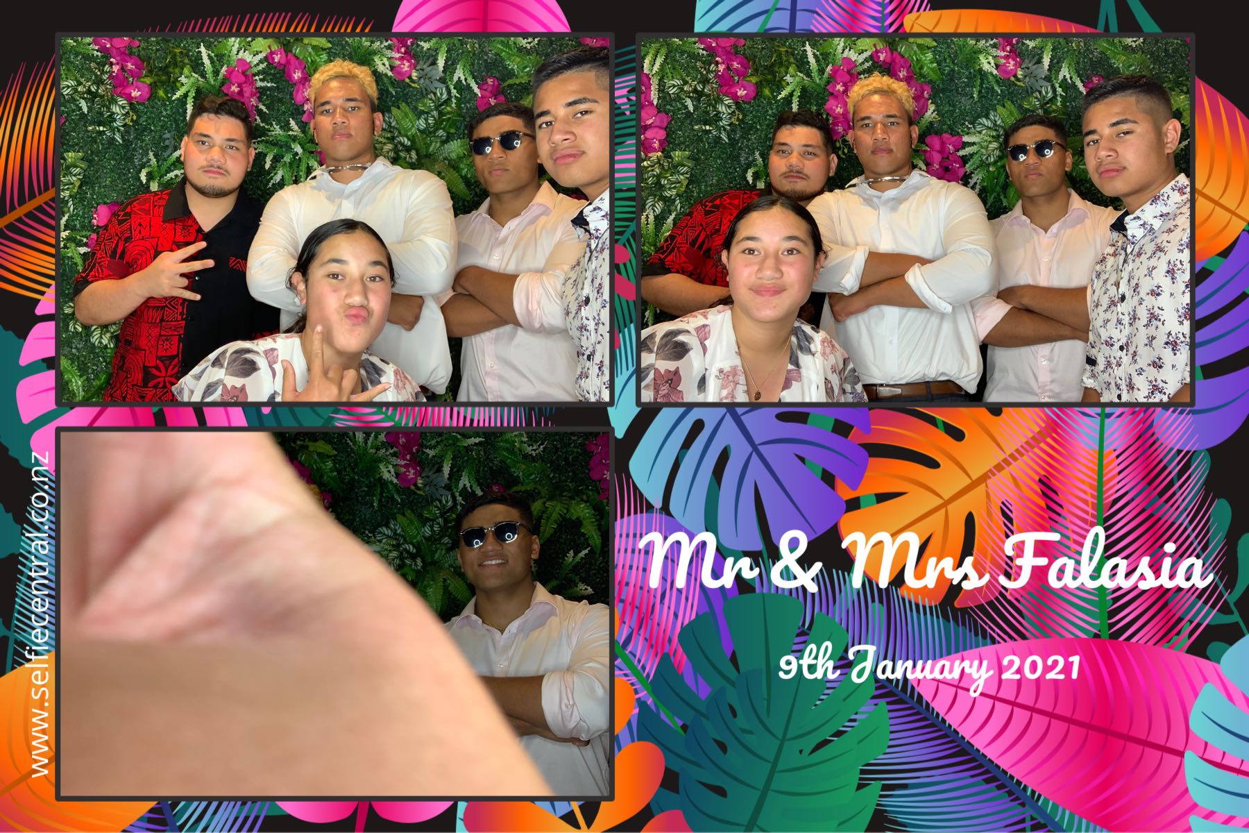 Tyrone & Matilda's wedding | View more photos from the event at gallery.photobooth.co.nz/u/SelfieCentral/Tyrone-Matildas-wedding