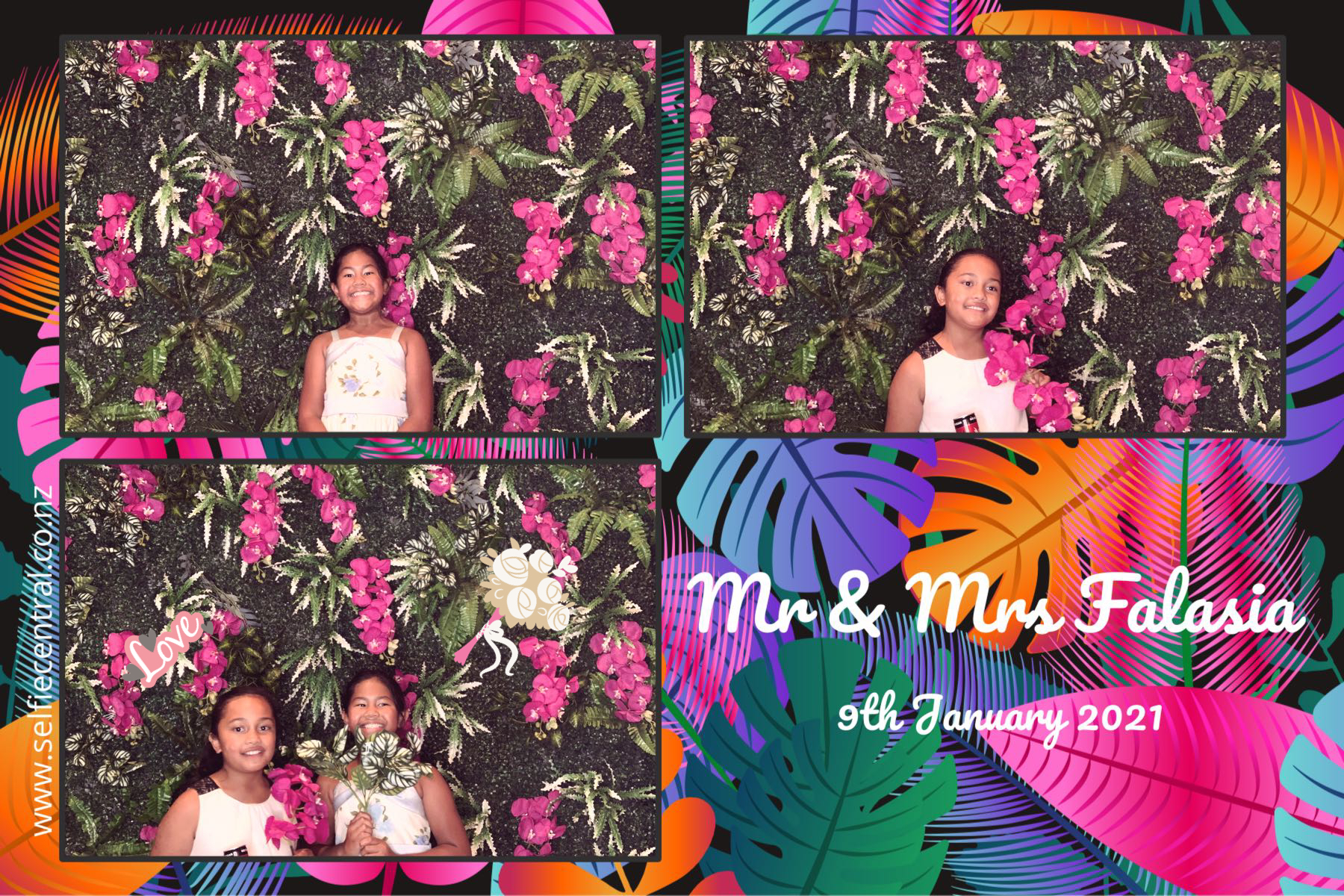 Tyrone & Matilda's wedding | View more photos from the event at gallery.photobooth.co.nz/u/SelfieCentral/Tyrone-Matildas-wedding