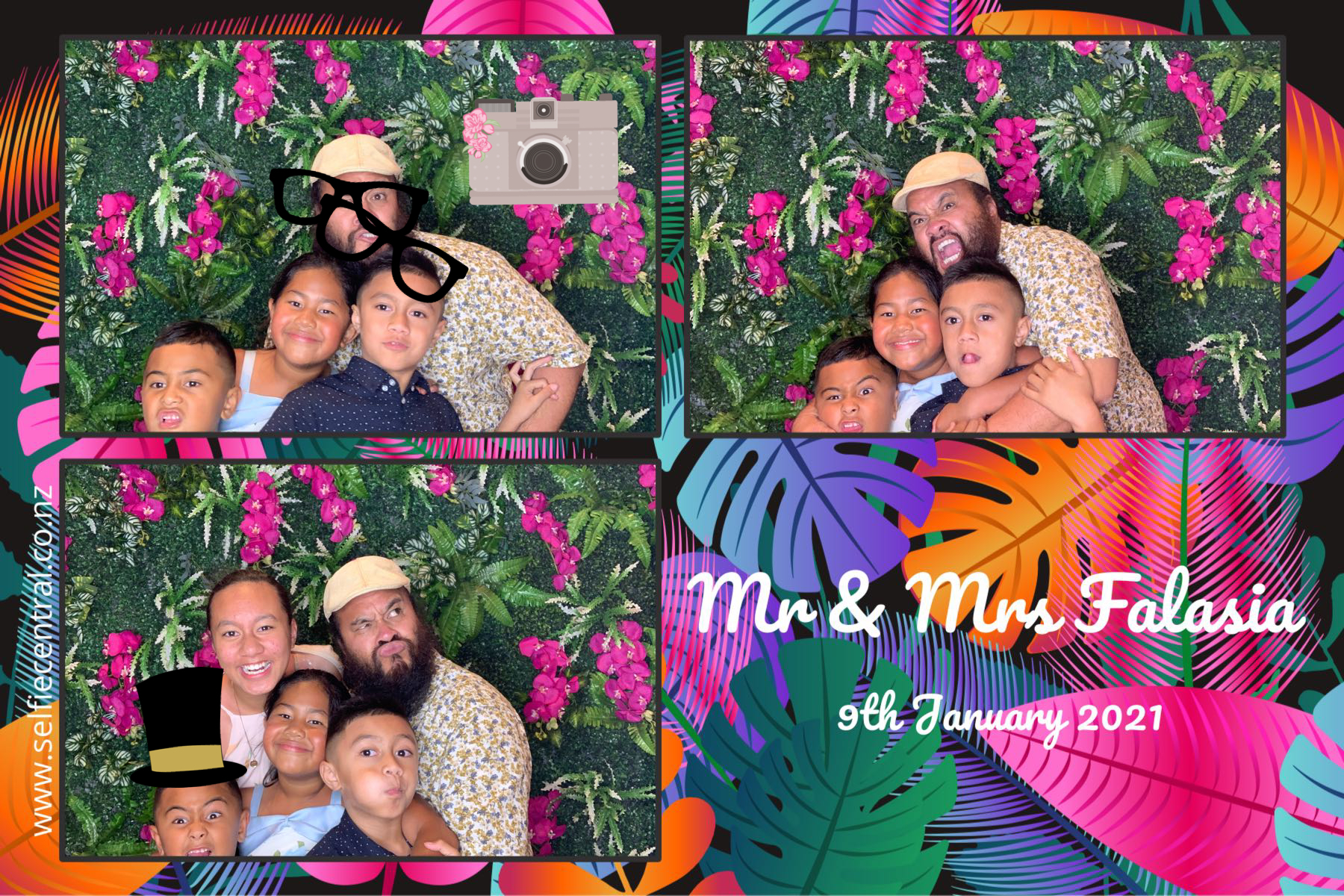 Tyrone & Matilda's wedding | View more photos from the event at gallery.photobooth.co.nz/u/SelfieCentral/Tyrone-Matildas-wedding