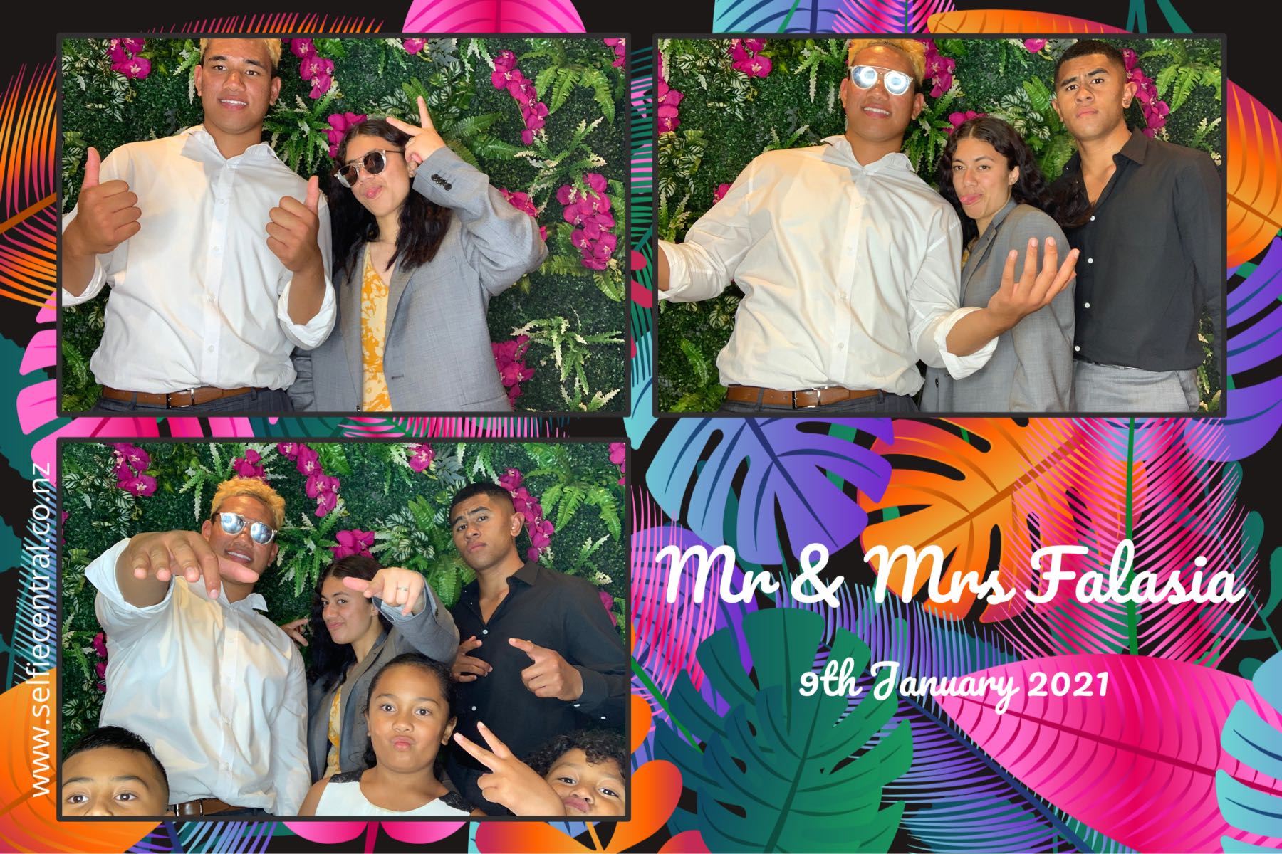 Tyrone & Matilda's wedding | View more photos from the event at gallery.photobooth.co.nz/u/SelfieCentral/Tyrone-Matildas-wedding