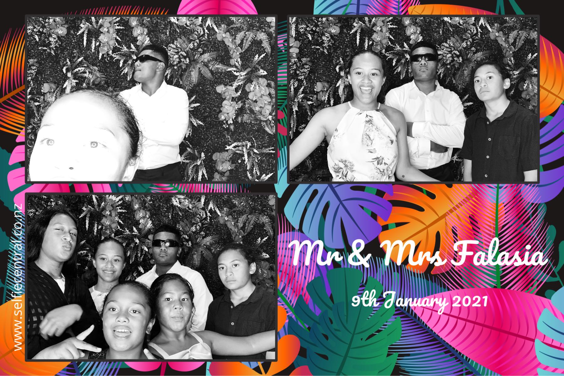 Tyrone & Matilda's wedding | View more photos from the event at gallery.photobooth.co.nz/u/SelfieCentral/Tyrone-Matildas-wedding