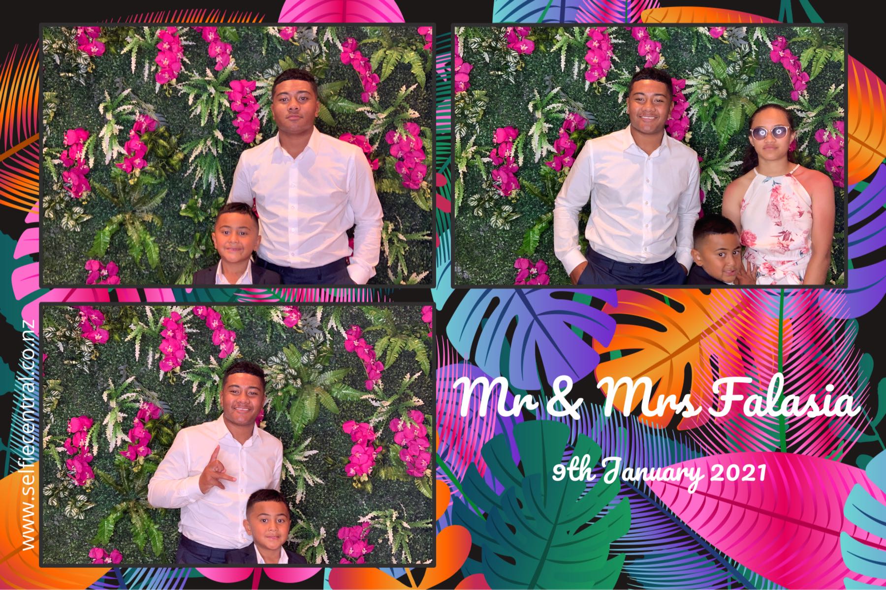 Tyrone & Matilda's wedding | View more photos from the event at gallery.photobooth.co.nz/u/SelfieCentral/Tyrone-Matildas-wedding
