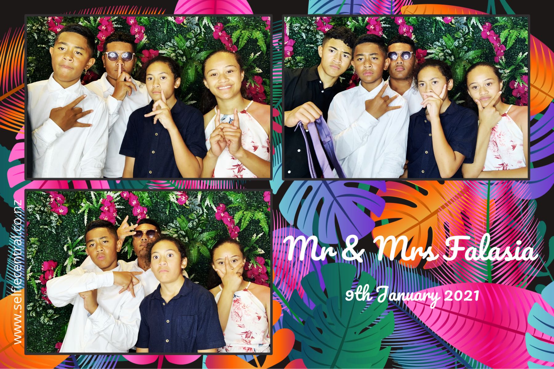 Tyrone & Matilda's wedding | View more photos from the event at gallery.photobooth.co.nz/u/SelfieCentral/Tyrone-Matildas-wedding