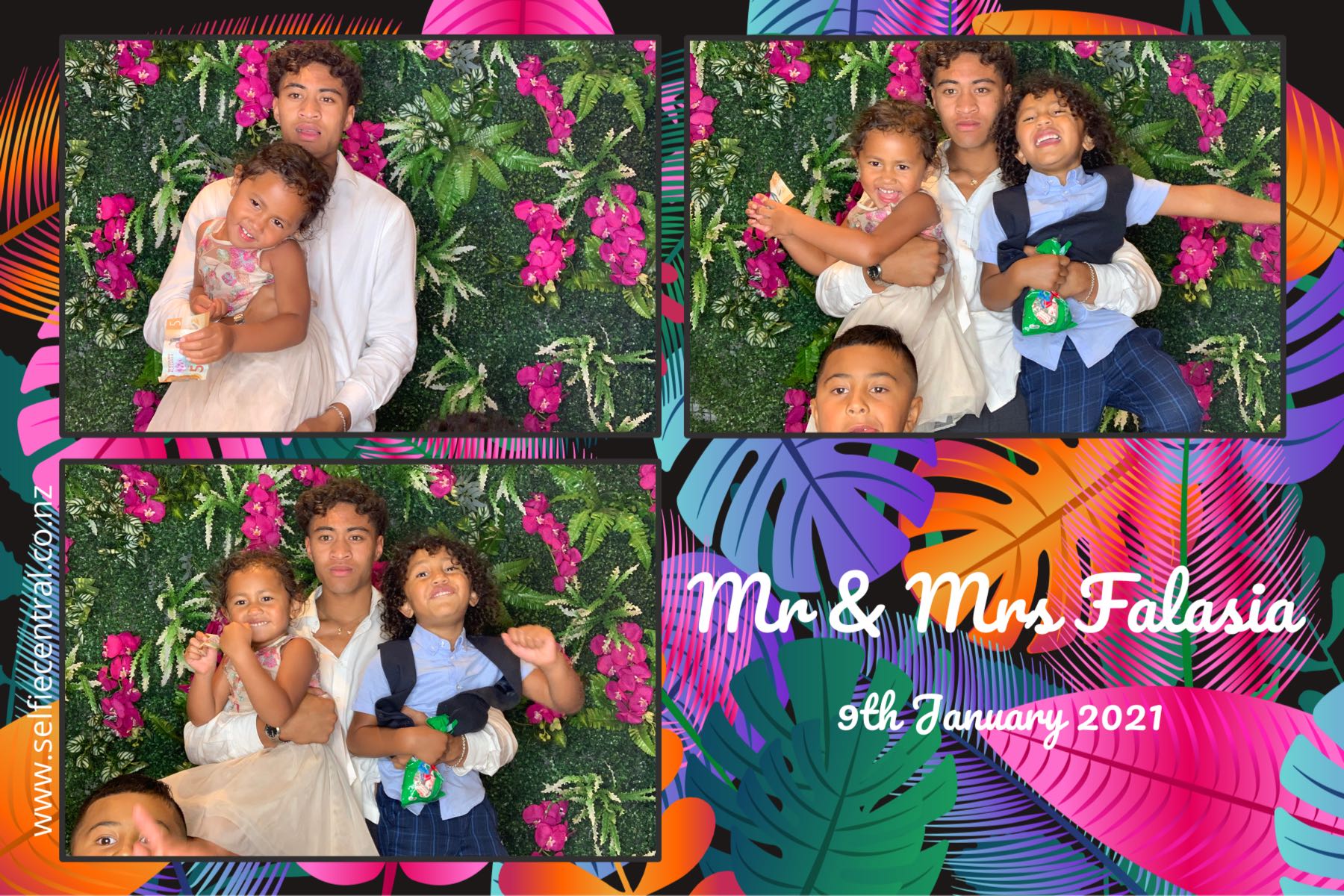 Tyrone & Matilda's wedding | View more photos from the event at gallery.photobooth.co.nz/u/SelfieCentral/Tyrone-Matildas-wedding
